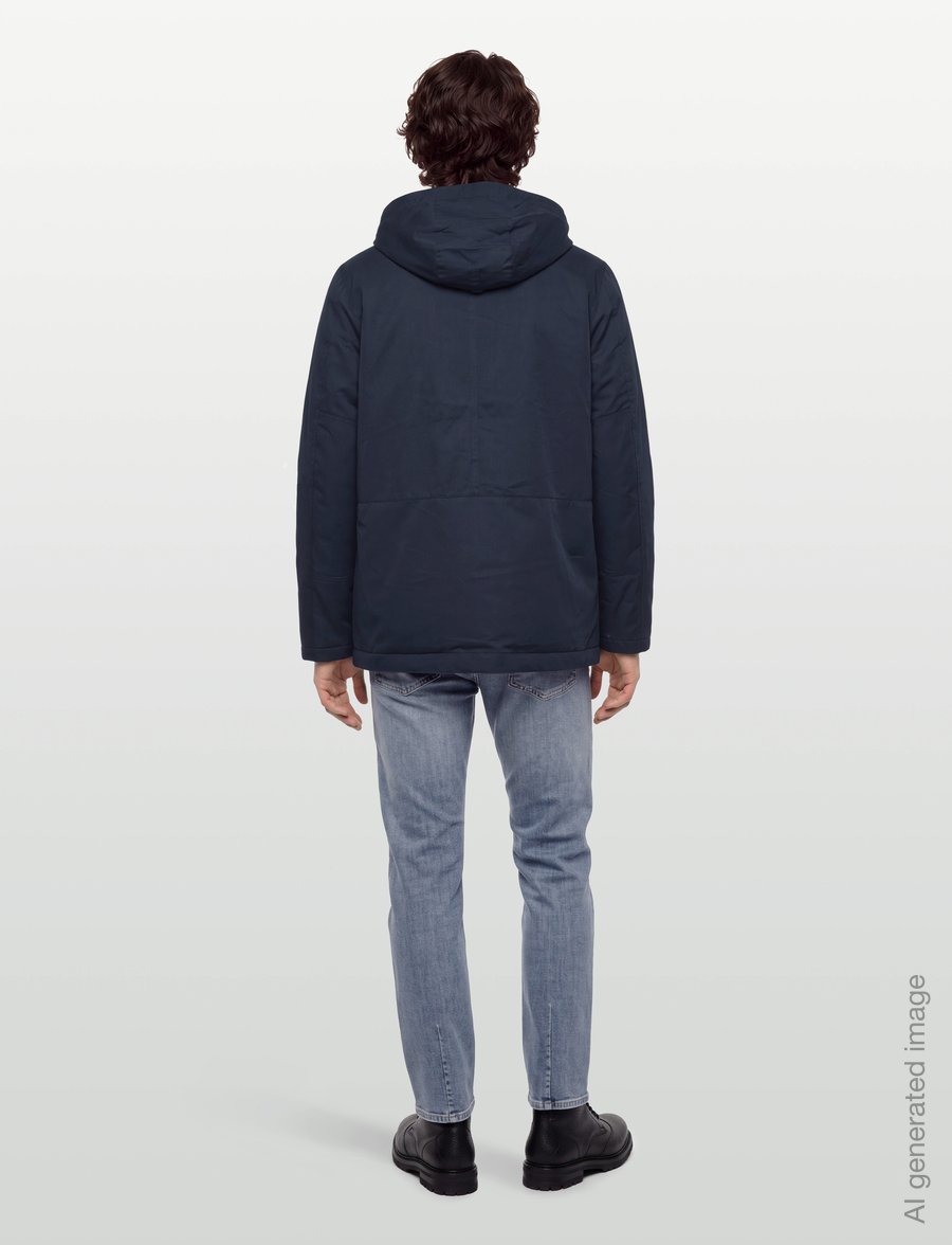 PS Paul Smith - MENS PADDED PARKA - ziemas jakas - inky blue - 4