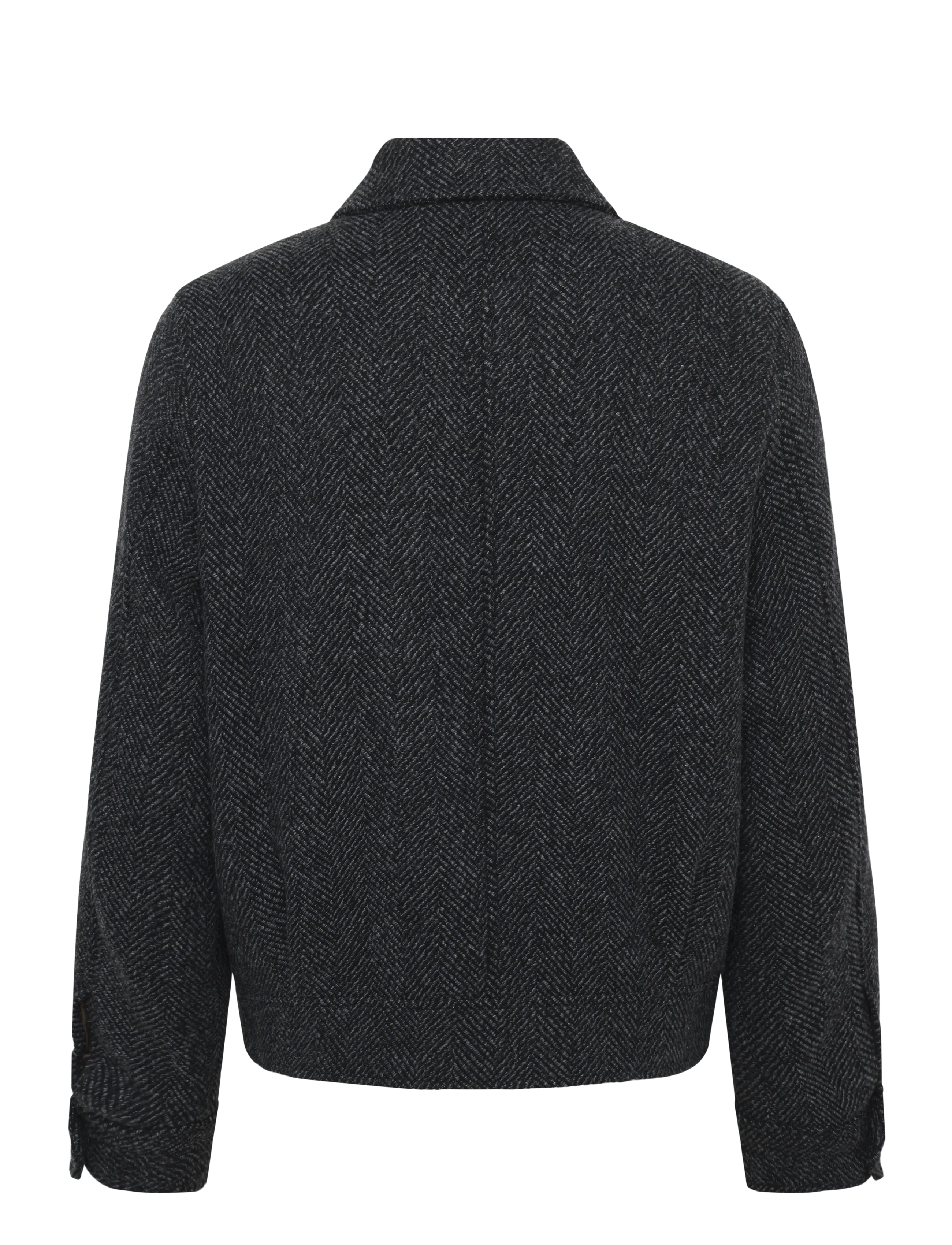 PS Paul Smith - MENS HARRINGTON JKT - herbstjacken - black melange - 1