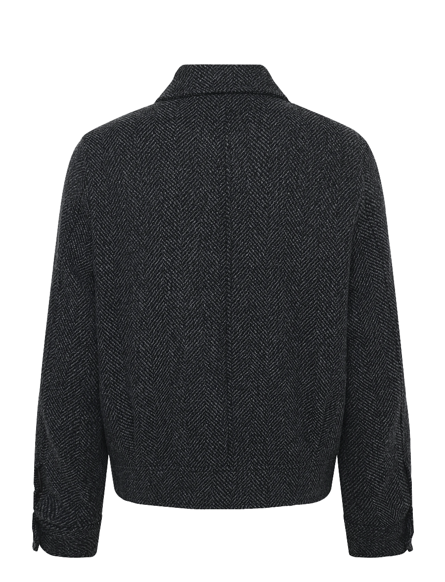 PS Paul Smith - MENS HARRINGTON JKT - herbstjacken - black melange - 1