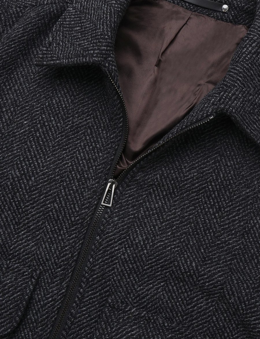 PS Paul Smith - MENS HARRINGTON JKT - herbstjacken - black melange - 2
