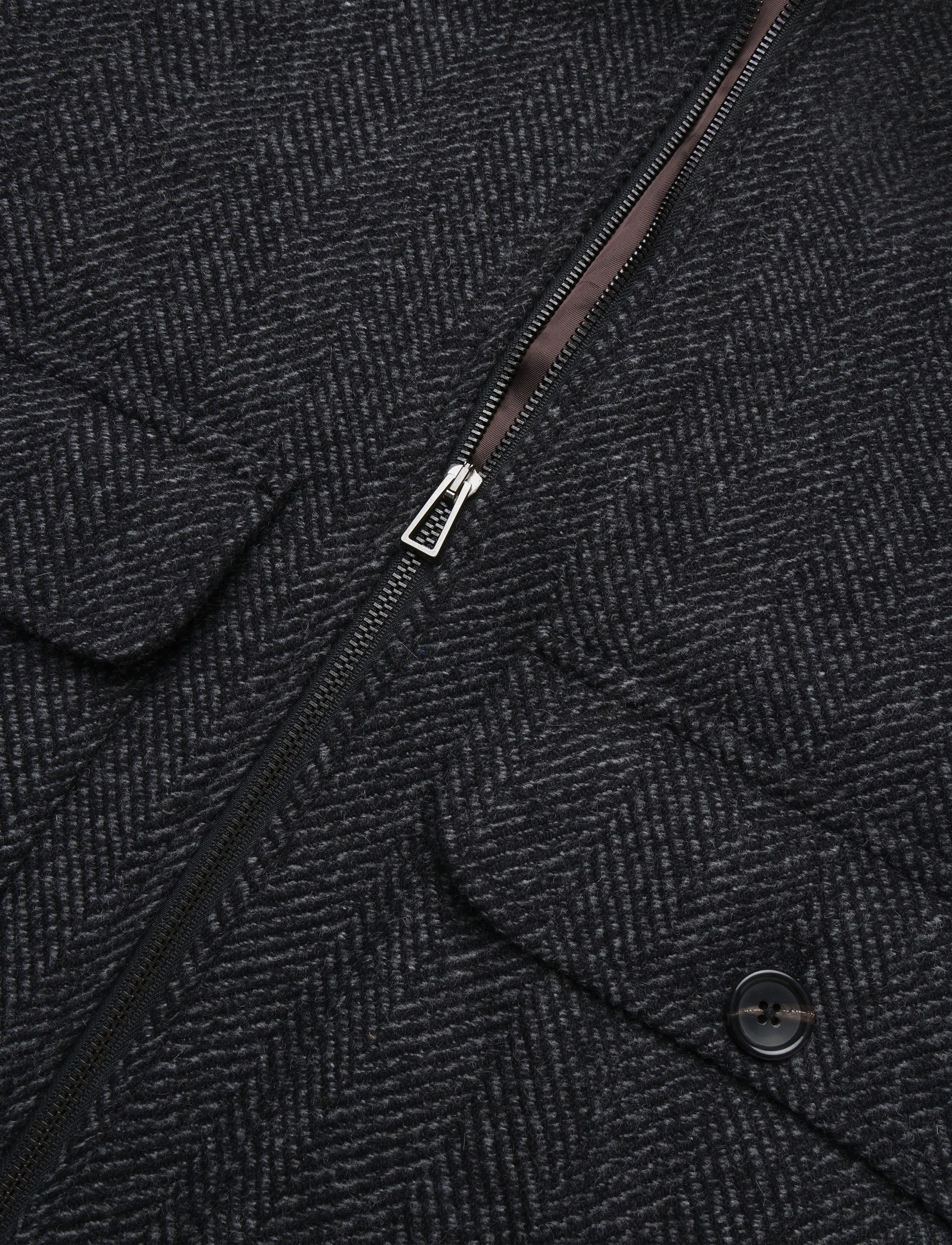 PS Paul Smith - MENS HARRINGTON JKT - herbstjacken - black melange - 3