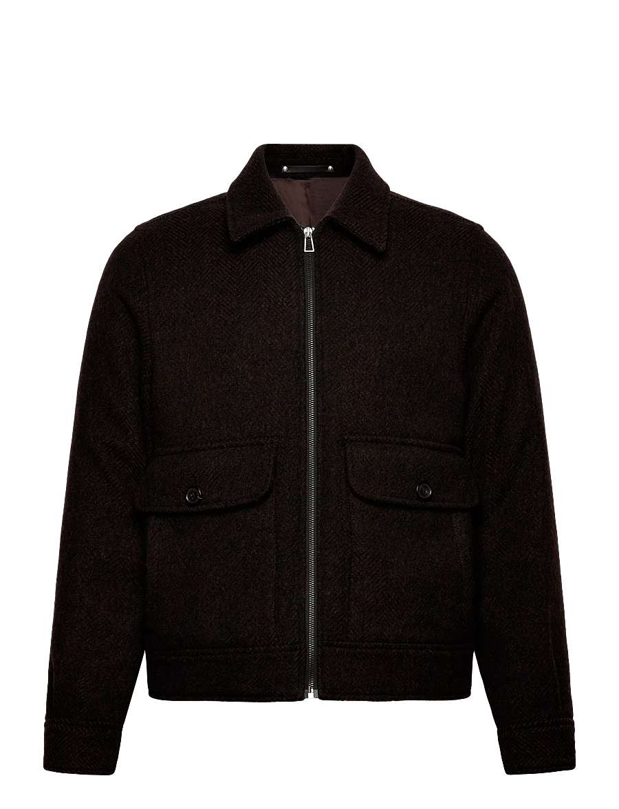 PS Paul Smith - MENS HARRINGTON JKT - fall jackets - brown - 0