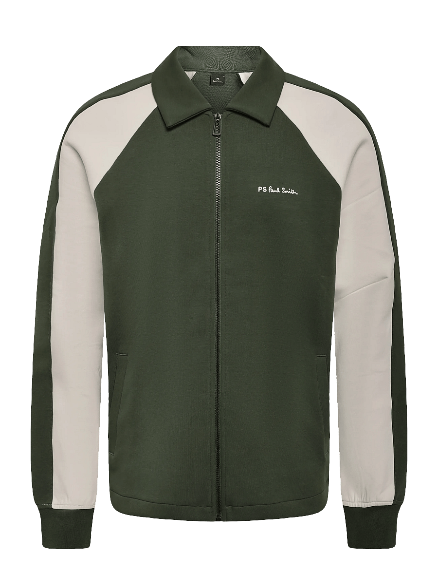 PS Paul Smith - MENS ZIP JACKET - sweatshirts - bottle green - 0