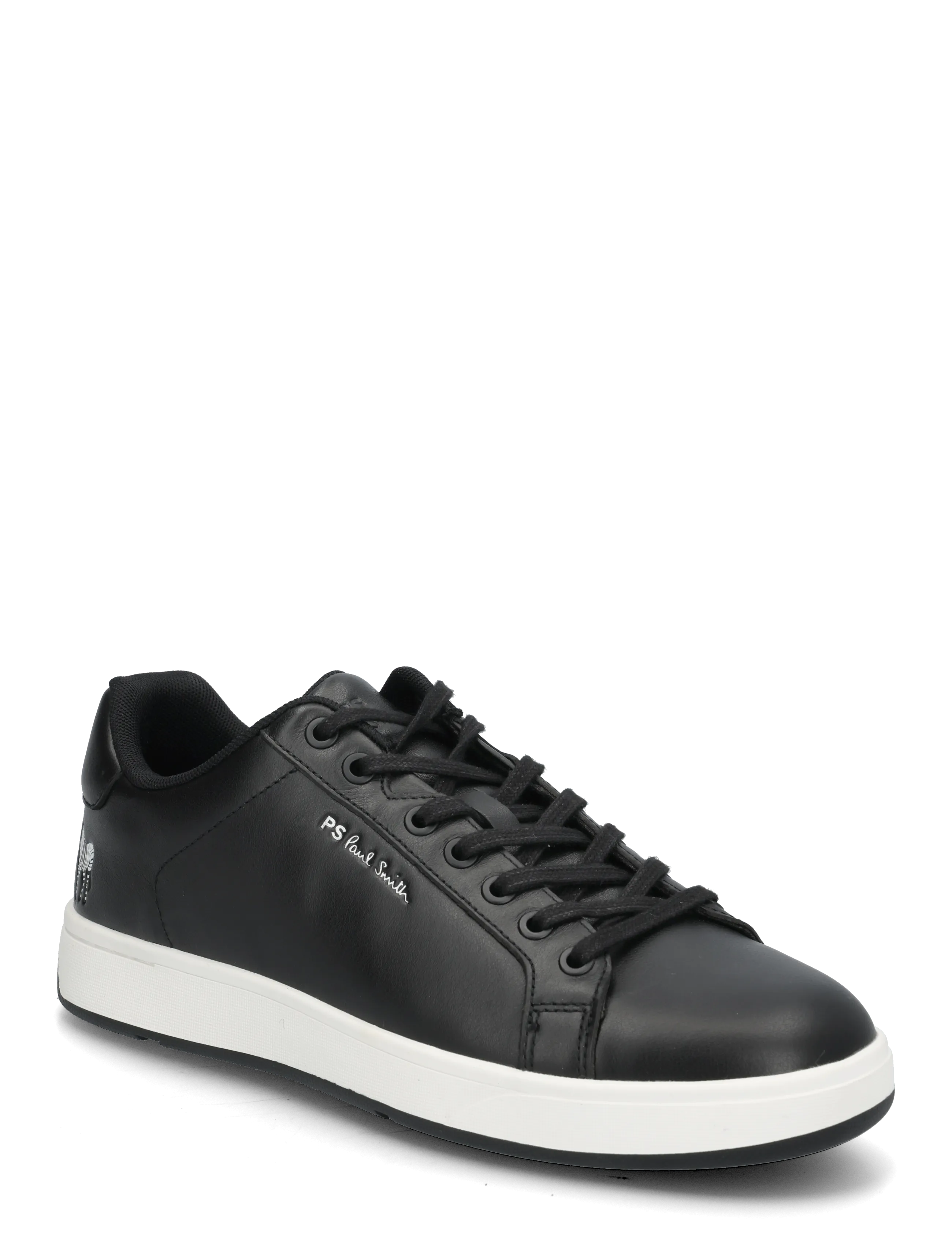 PS Paul Smith Mens Shoe Albany Black, Mænd, Snøresneakers, Sort, Str: 44
