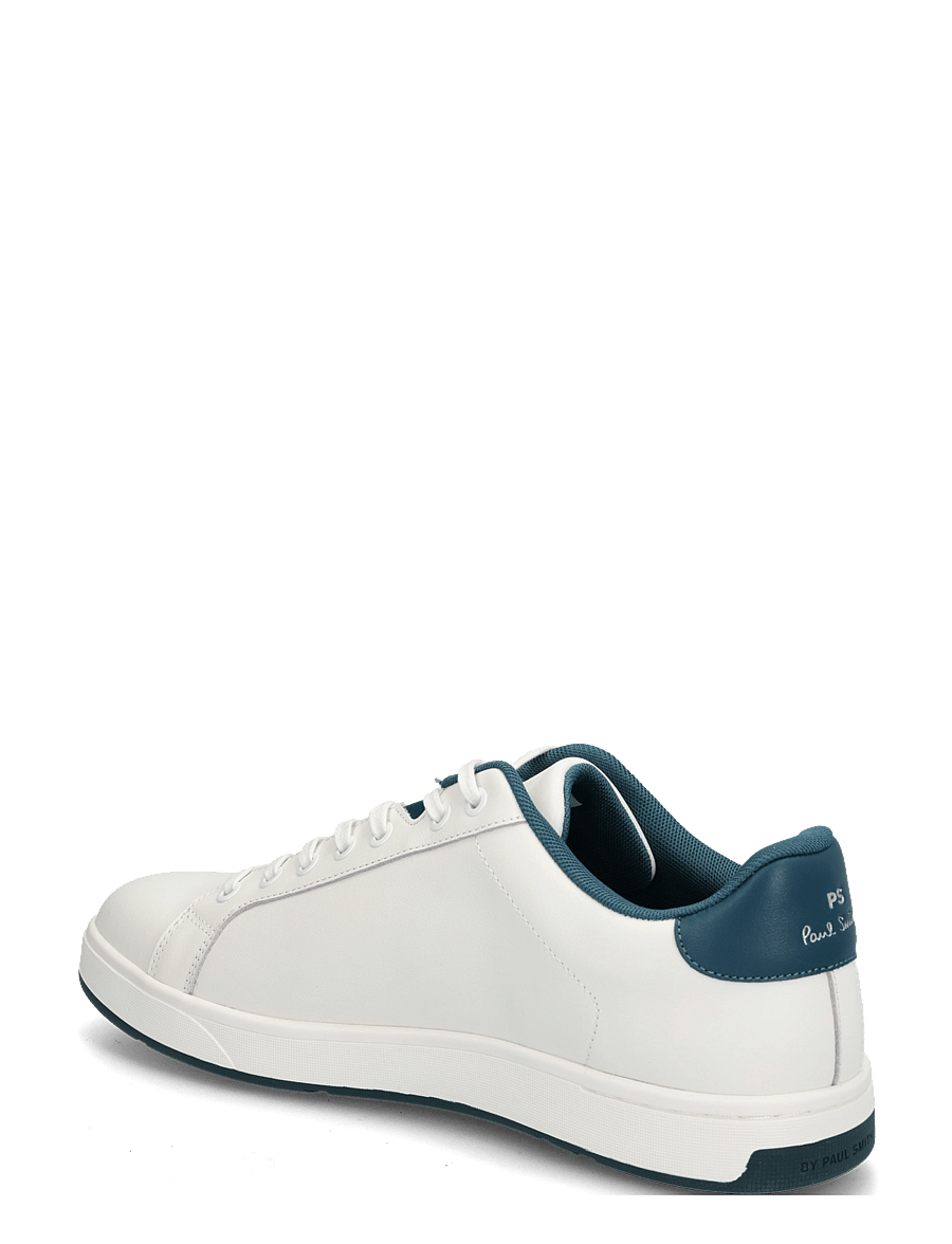PS Paul Smith - MENS SHOE ALBANY WHITE TURQUOISE SPOILER - madala säärega - 01_white - 1