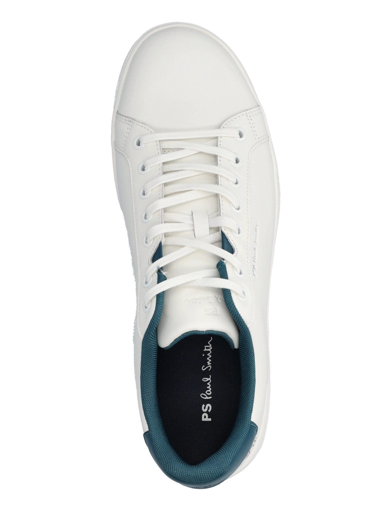 PS Paul Smith - MENS SHOE ALBANY WHITE TURQUOISE SPOILER - 01_white - 3
