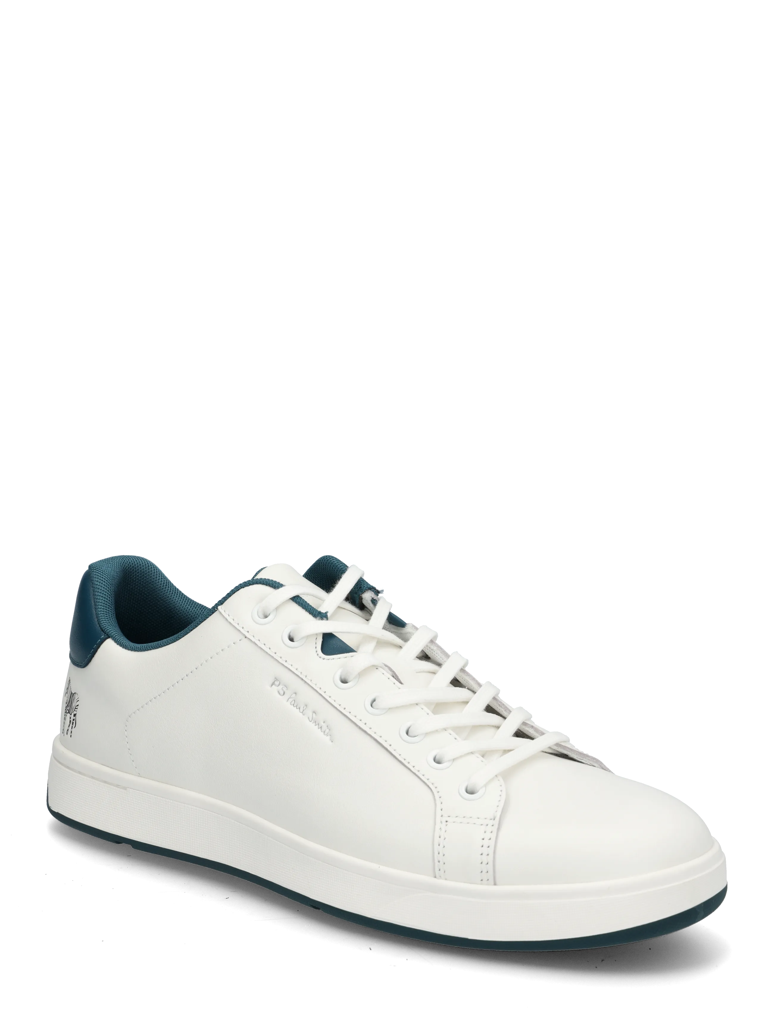 PS Paul Smith MENS SHOE ALBANY WHITE TURQUOISE SPOILER - Schuhe - WHITE / white