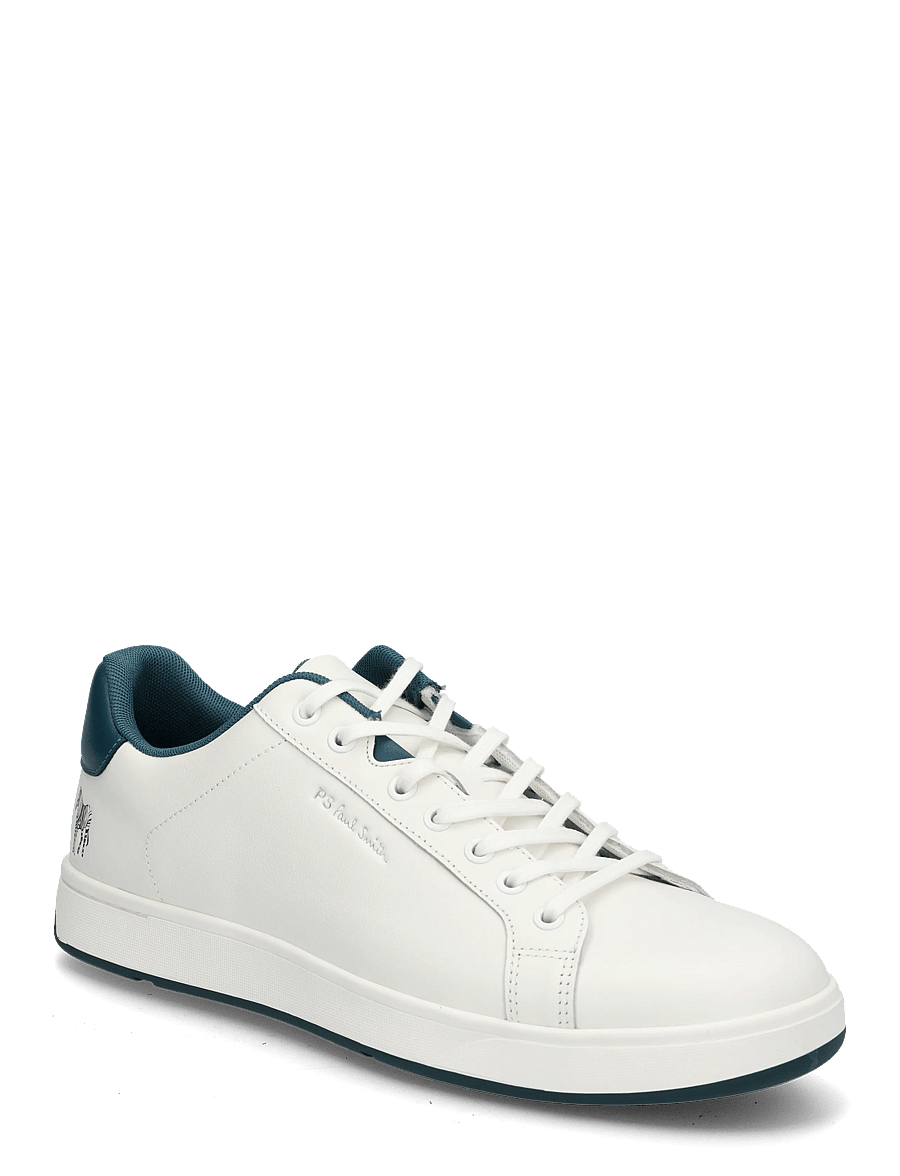 PS Paul Smith - MENS SHOE ALBANY WHITE TURQUOISE SPOILER - shop etter anledning - white - 0