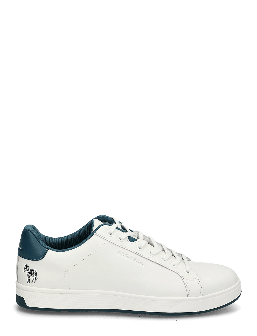 PS Paul Smith - MENS SHOE ALBANY WHITE TURQUOISE SPOILER - shop etter anledning - white - 2