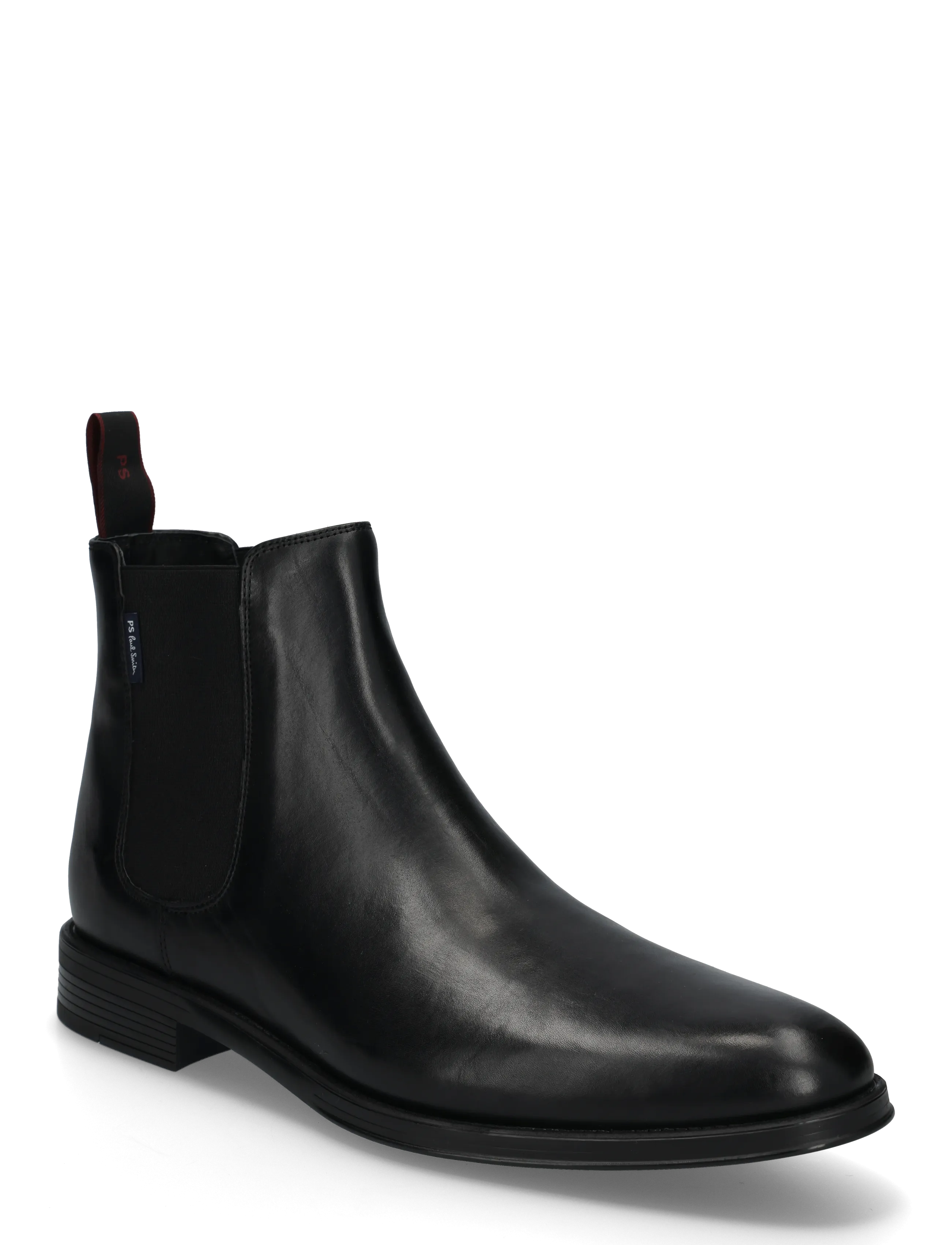 PS Paul Smith Mens Shoe Augustus Black, Mænd, Chelsea Støvle, Sort, Str: 41