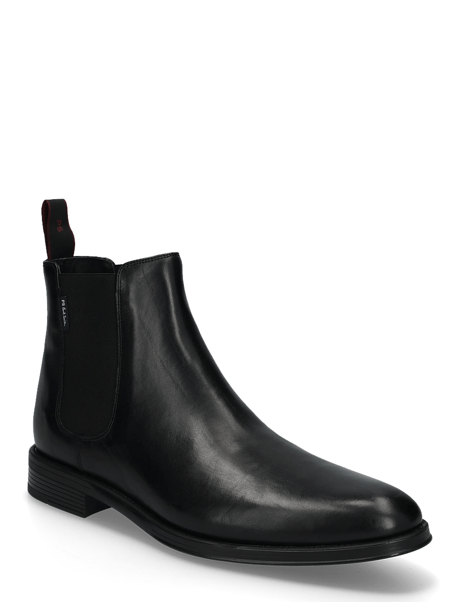 PS Paul Smith - MENS SHOE AUGUSTUS BLACK - chelsea boots - black - 0