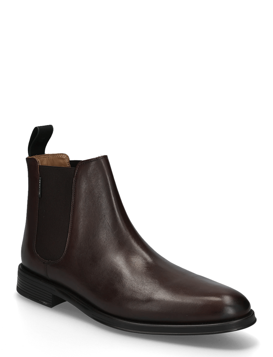 PS Paul Smith - MENS SHOE AUGUSTUS BROWN - chelsea boots - brown - 0