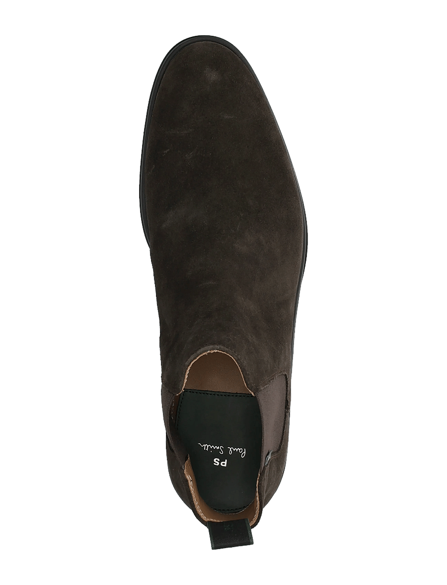 PS Paul Smith - MENS SHOE AUGUSTUS BROWN SUEDE - chelsea boots - dark brown - 3