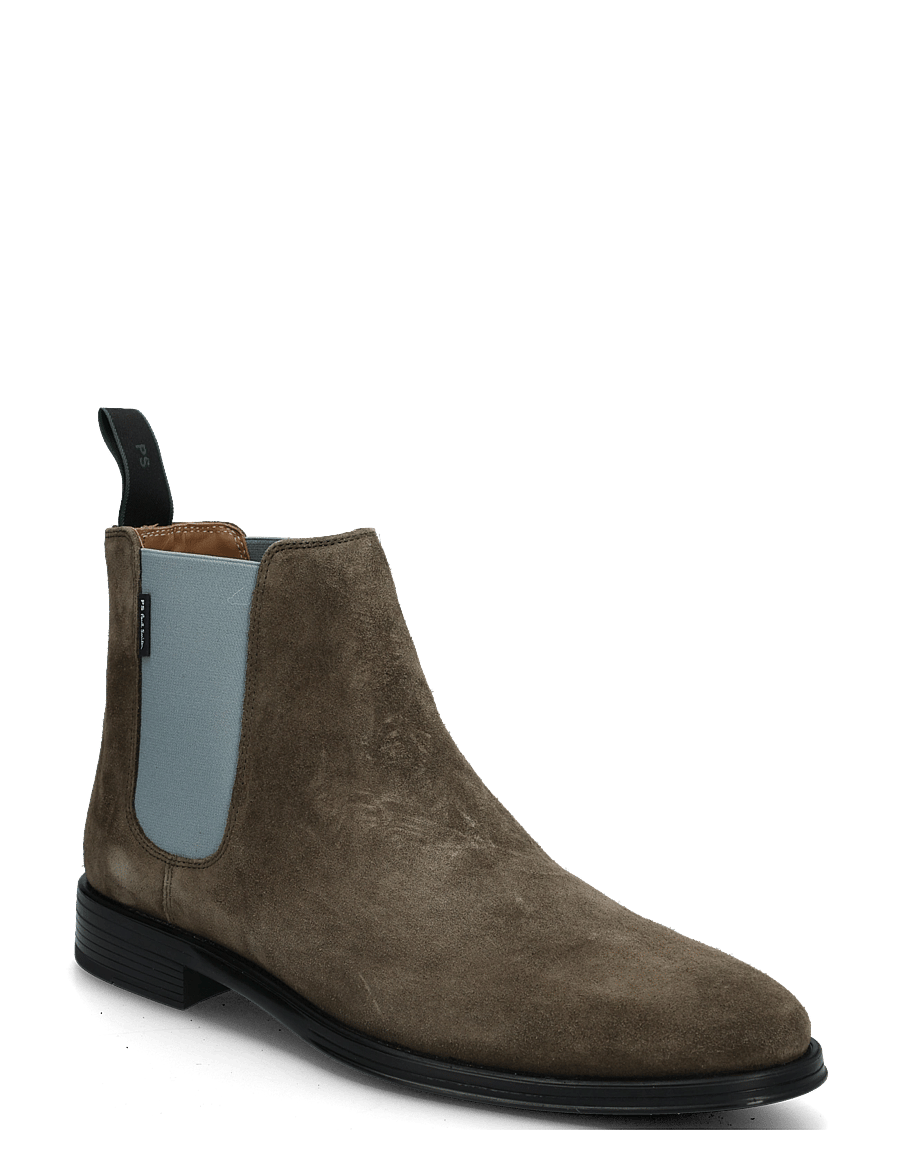 Paul Smith - MENS SHOE AUGUSTUS KHAKI - chelsea boots - 63_khaki - 0