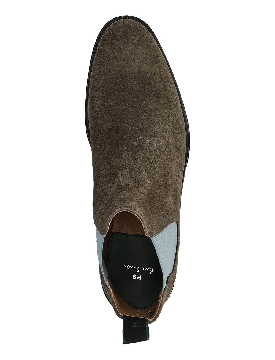 Paul Smith - MENS SHOE AUGUSTUS KHAKI - chelsea boots - 63_khaki - 3