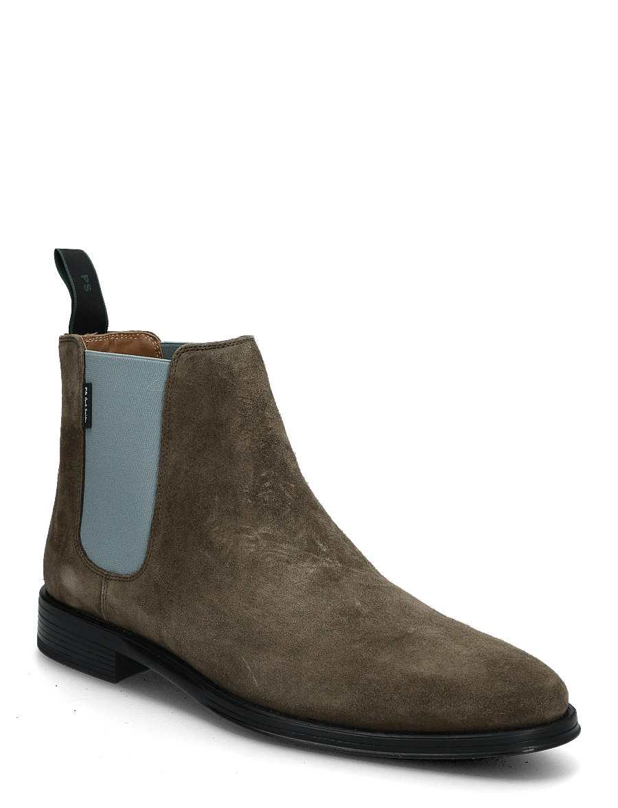 PS Paul Smith - MENS SHOE AUGUSTUS KHAKI - chelsea-saapad - khaki - 0