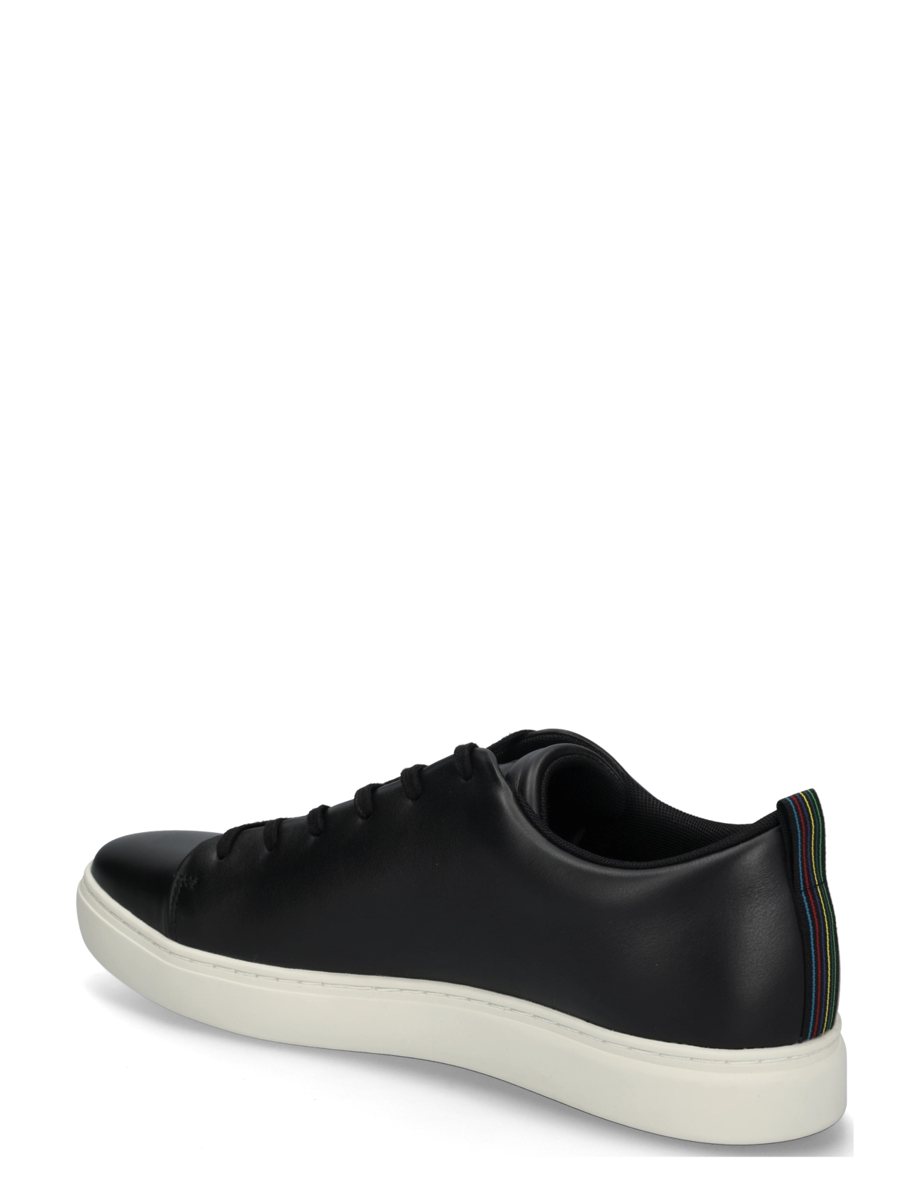 Paul Smith - MENS SHOE LEE BLACK WHITE SOLE - lave sneakers - 79_black - 1