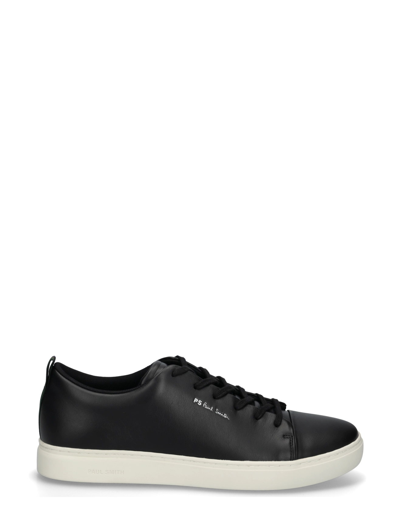 Paul Smith - MENS SHOE LEE BLACK WHITE SOLE - lave sneakers - 79_black - 2