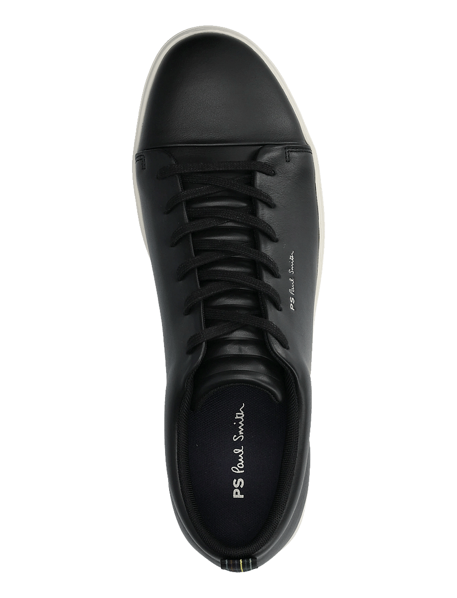 Paul Smith - MENS SHOE LEE BLACK WHITE SOLE - lave sneakers - 79_black - 3