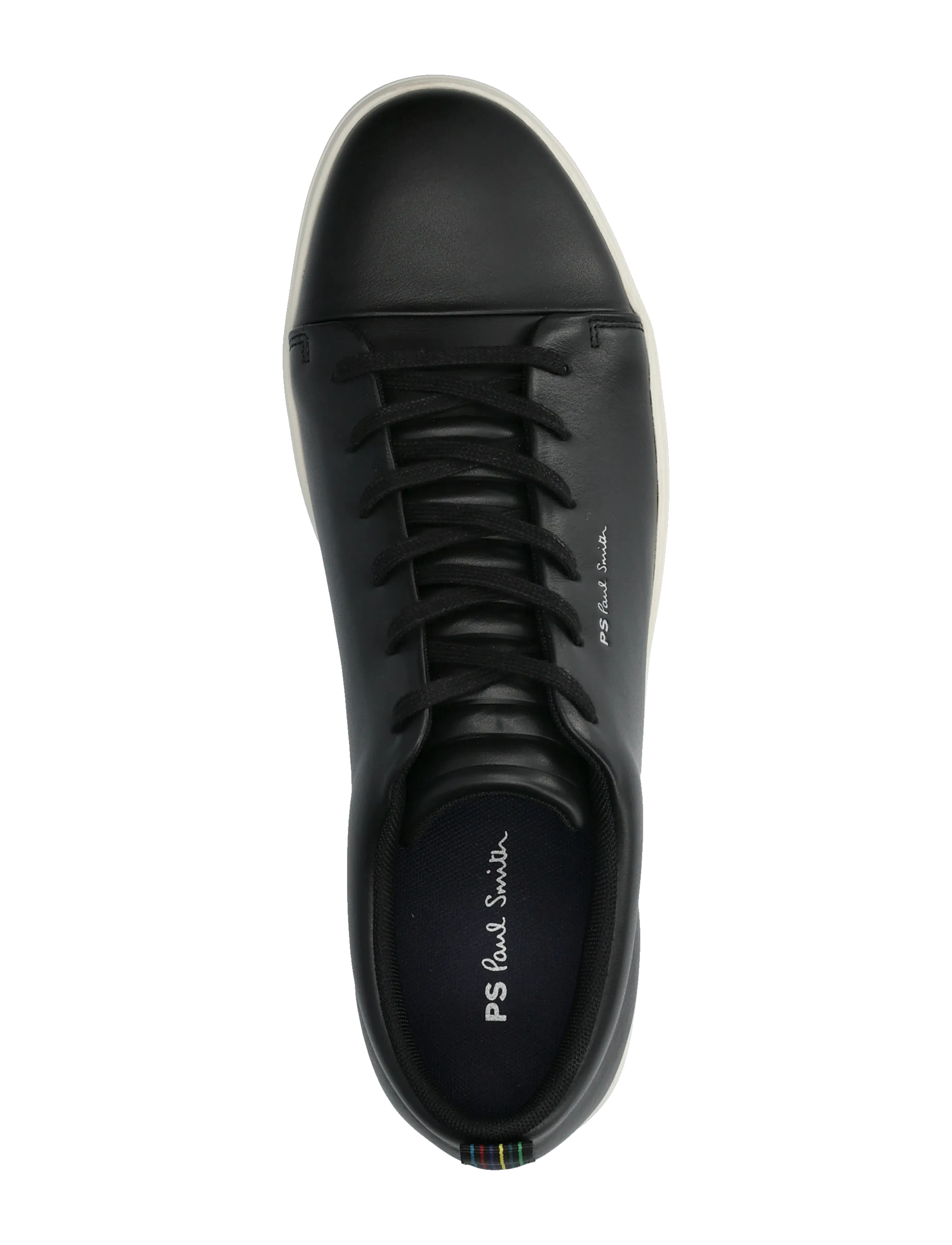 PS Paul Smith - MENS SHOE LEE BLACK WHITE SOLE - nach anlass kaufen - black - 3