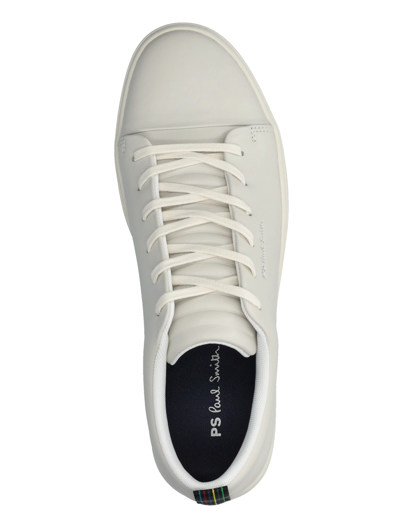 Paul Smith - MENS SHOE LEE WHITE TAPE - lave sneakers - 01_white - 3