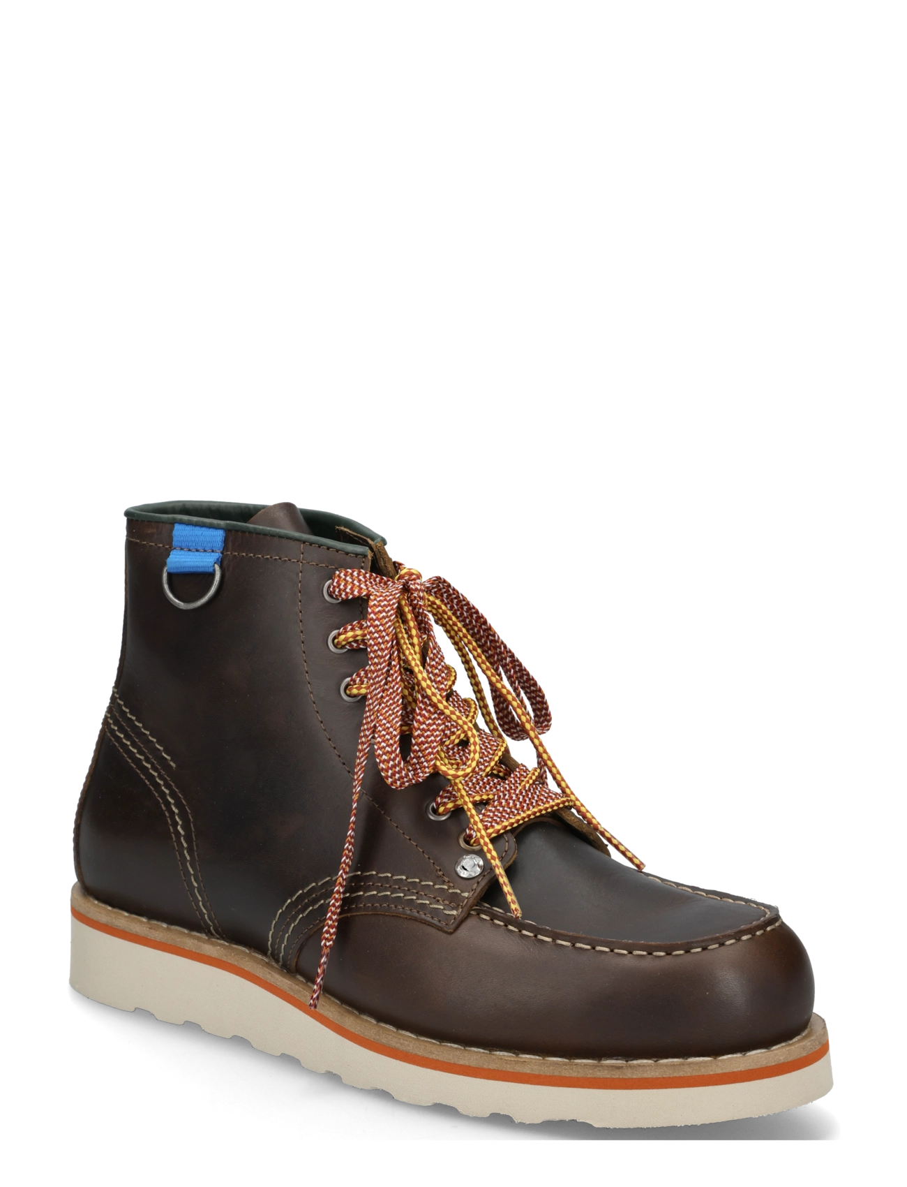 PS Paul Smith - MENS SHOE ROOK CHOCOLATE - schnürstiefel - chocolate - 0