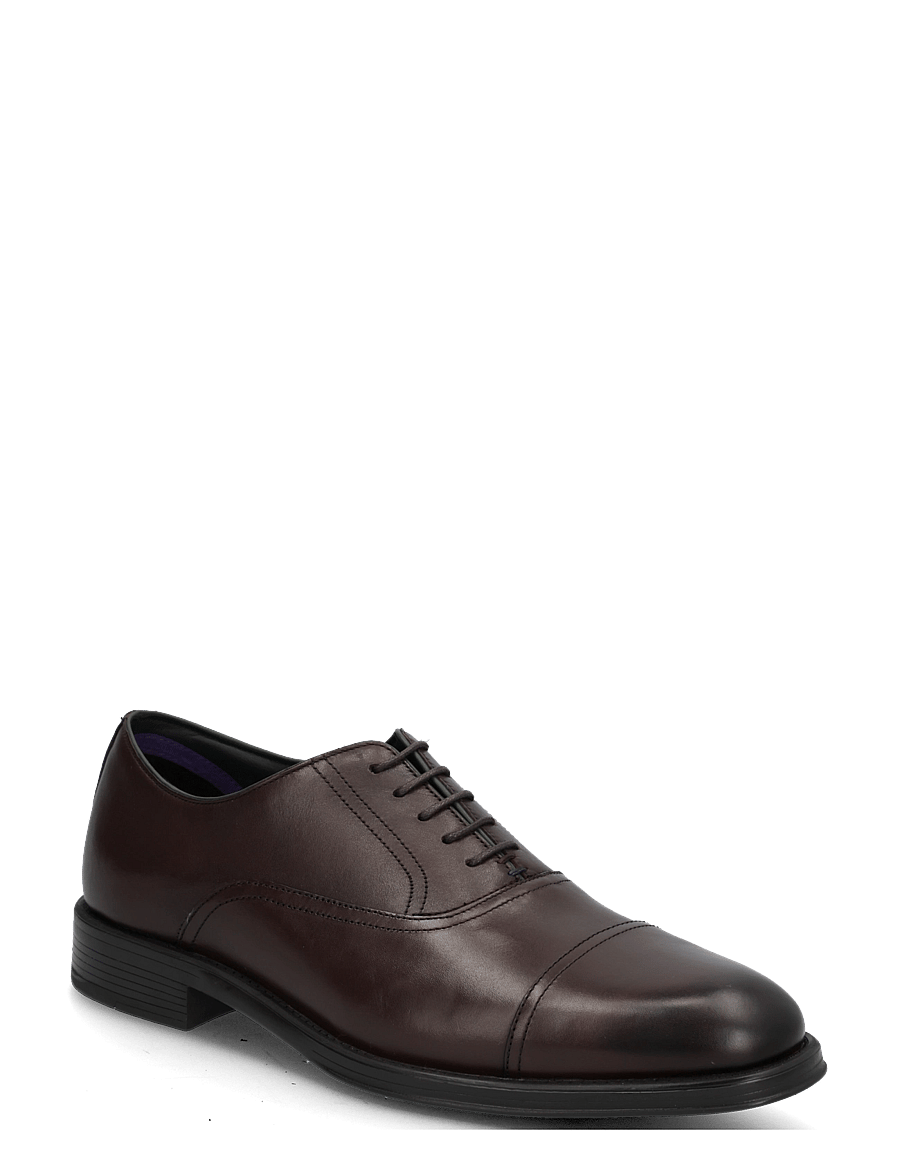PS Paul Smith - MENS SHOE TIMOTHY DARK BROWN - kupuj według okazji - dark brown - 0