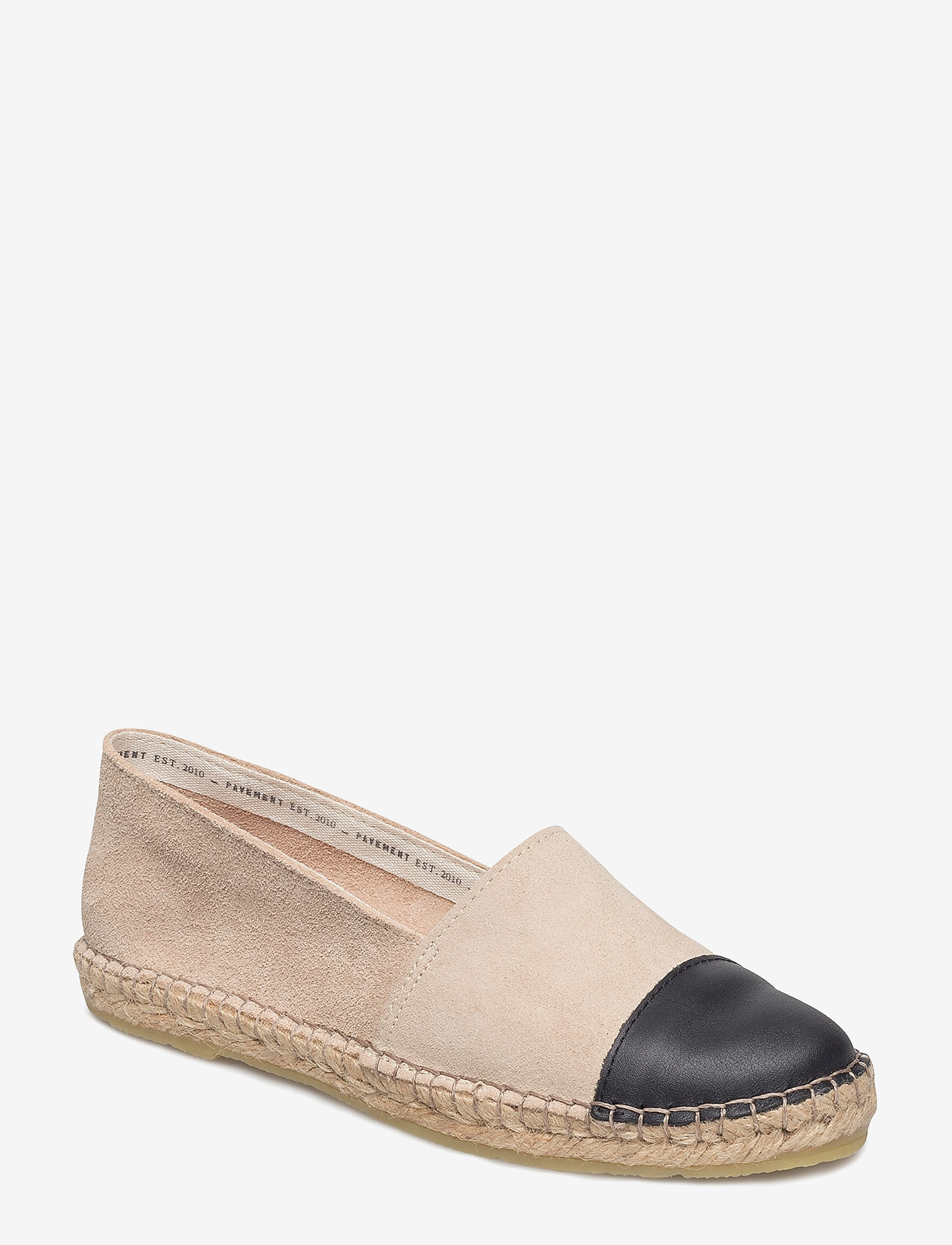 Pavement - Nanna - beige suede/black - 0