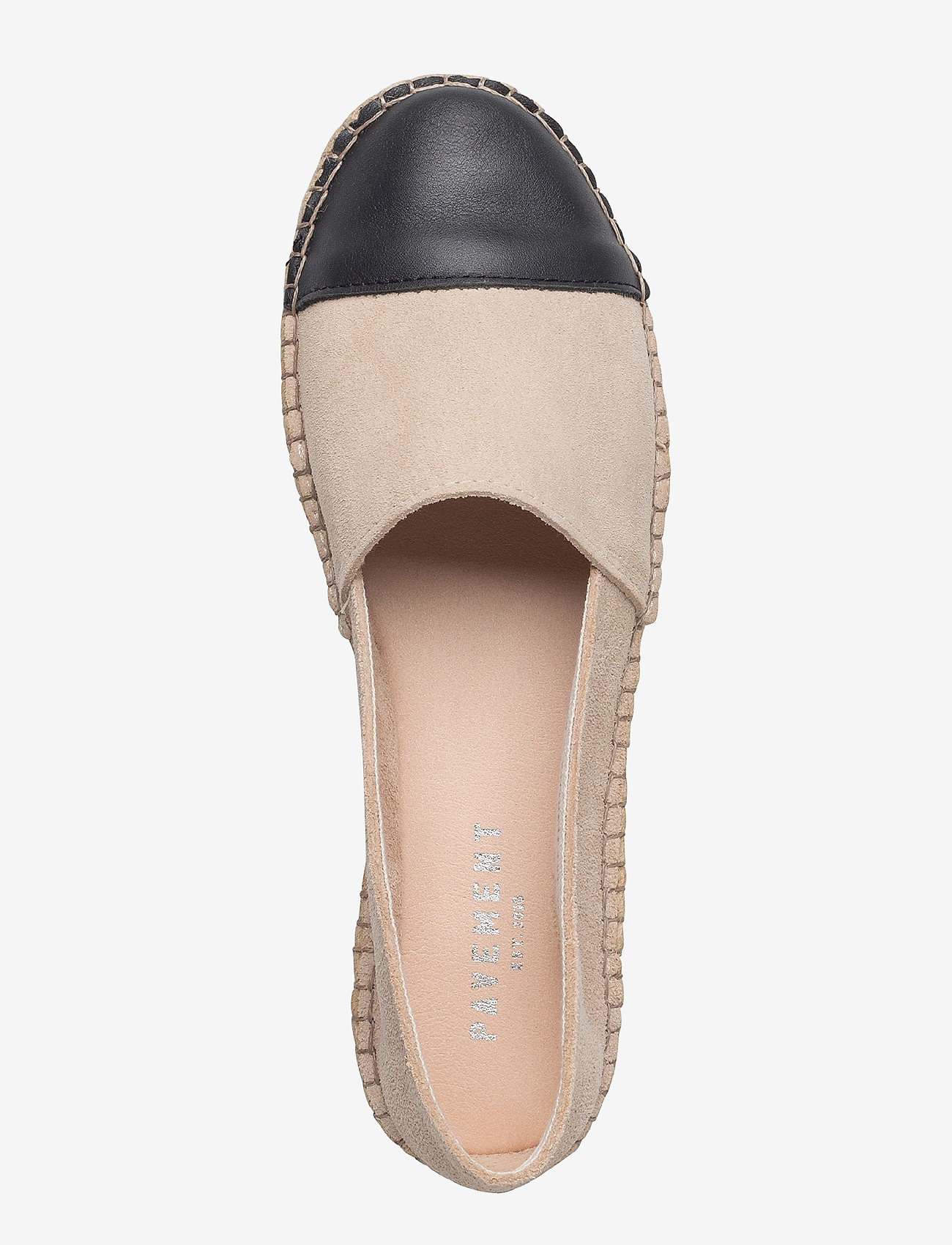 Pavement - Nanna - espadrilės - beige suede/black - 3