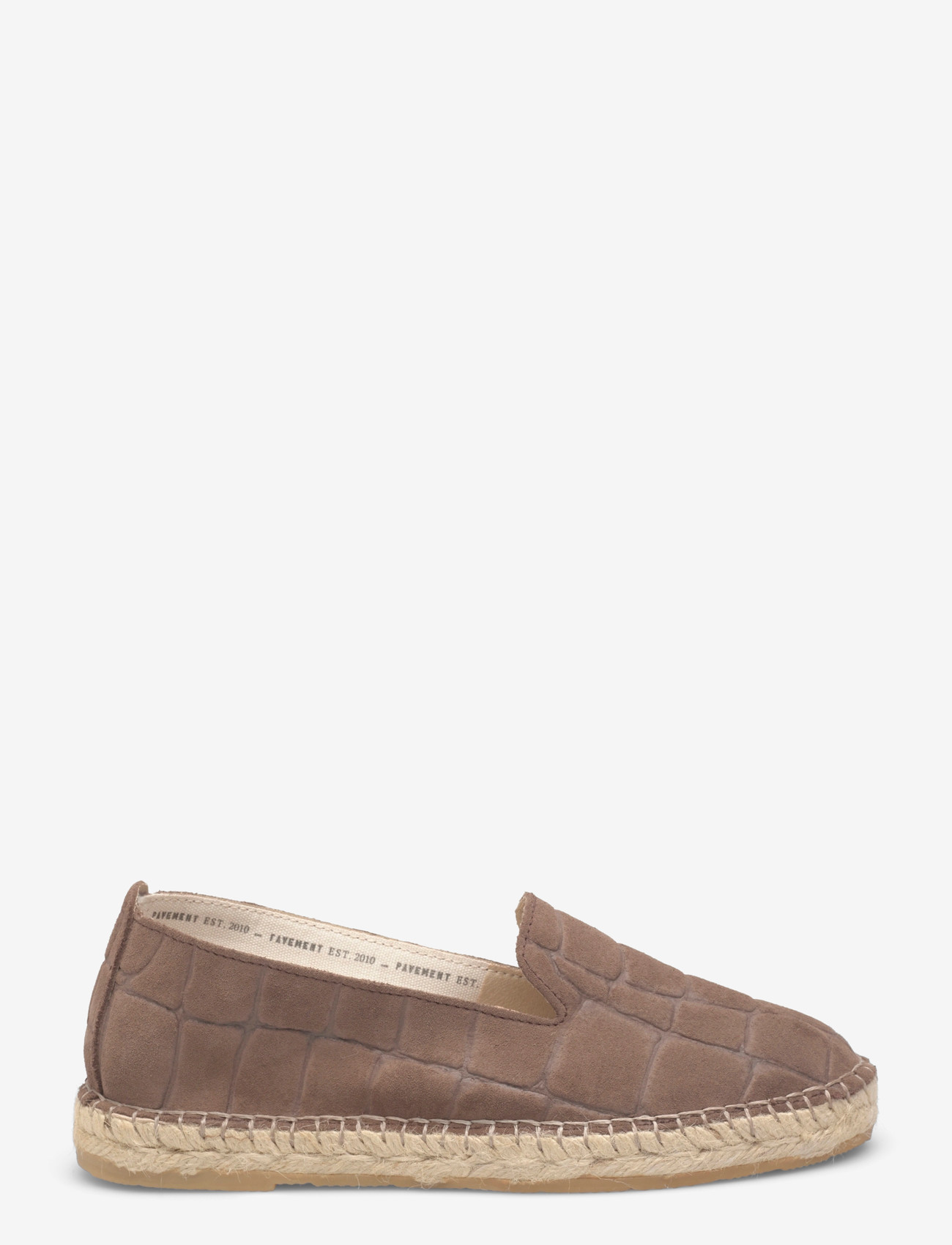 Pavement - Marlin Suede Croco - espadrillos - brown suede - 1