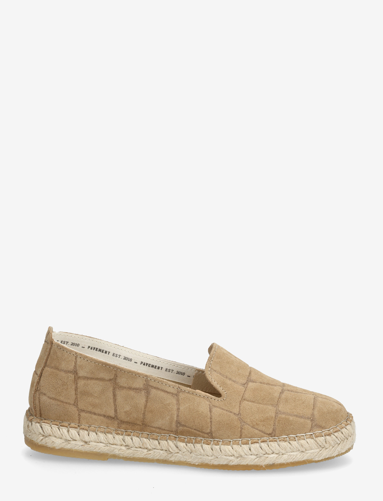 Pavement - Marlin Suede Croco - espadrilles - taupe suede - 1
