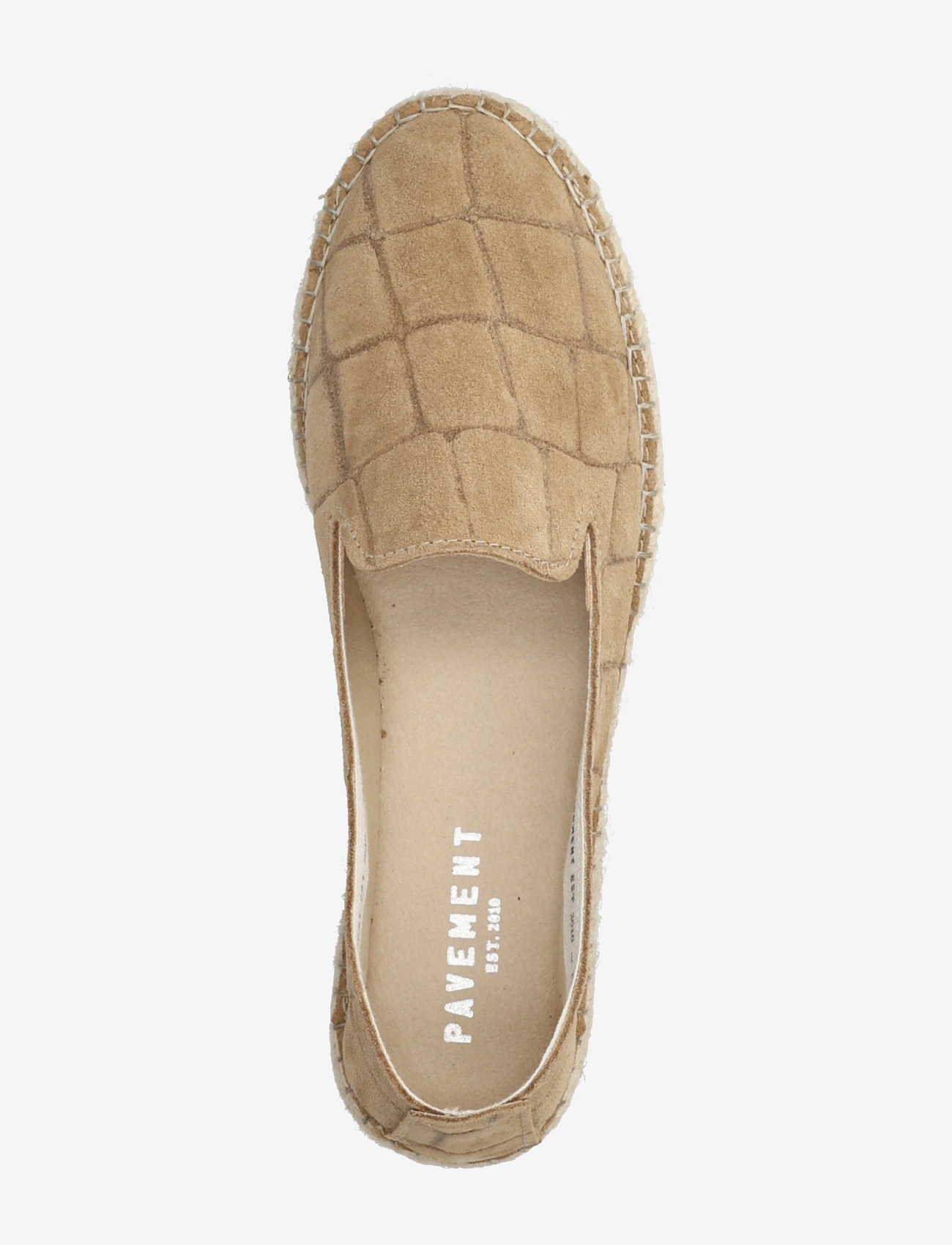 Pavement - Marlin Suede Croco - espadrilles - taupe suede - 3