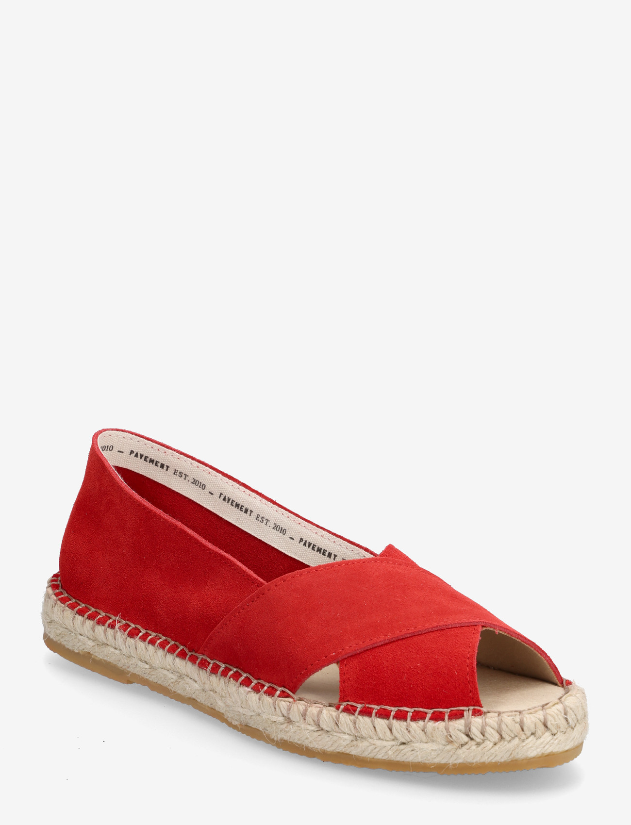 Pavement - Ginger - espadrilles - red suede - 0