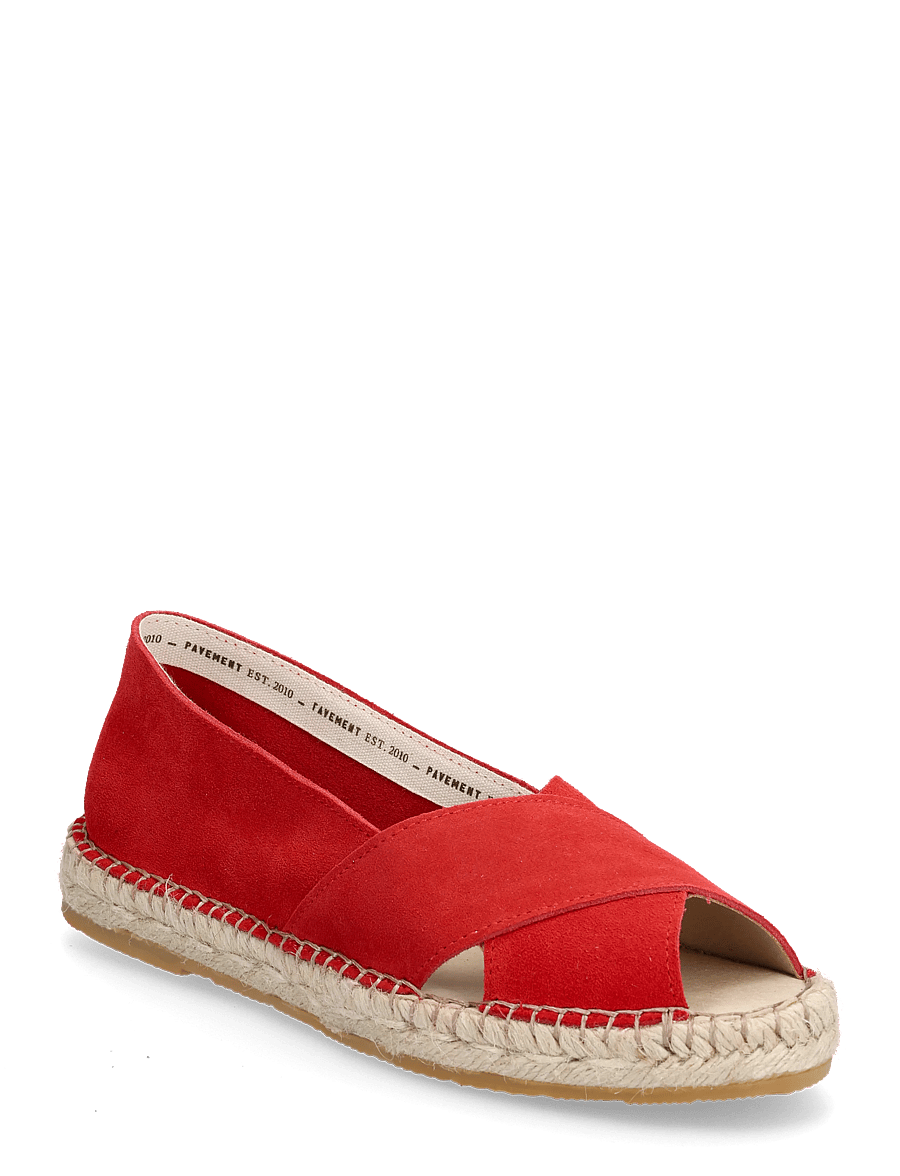 Pavement - Ginger - espadrilles - red suede - 0