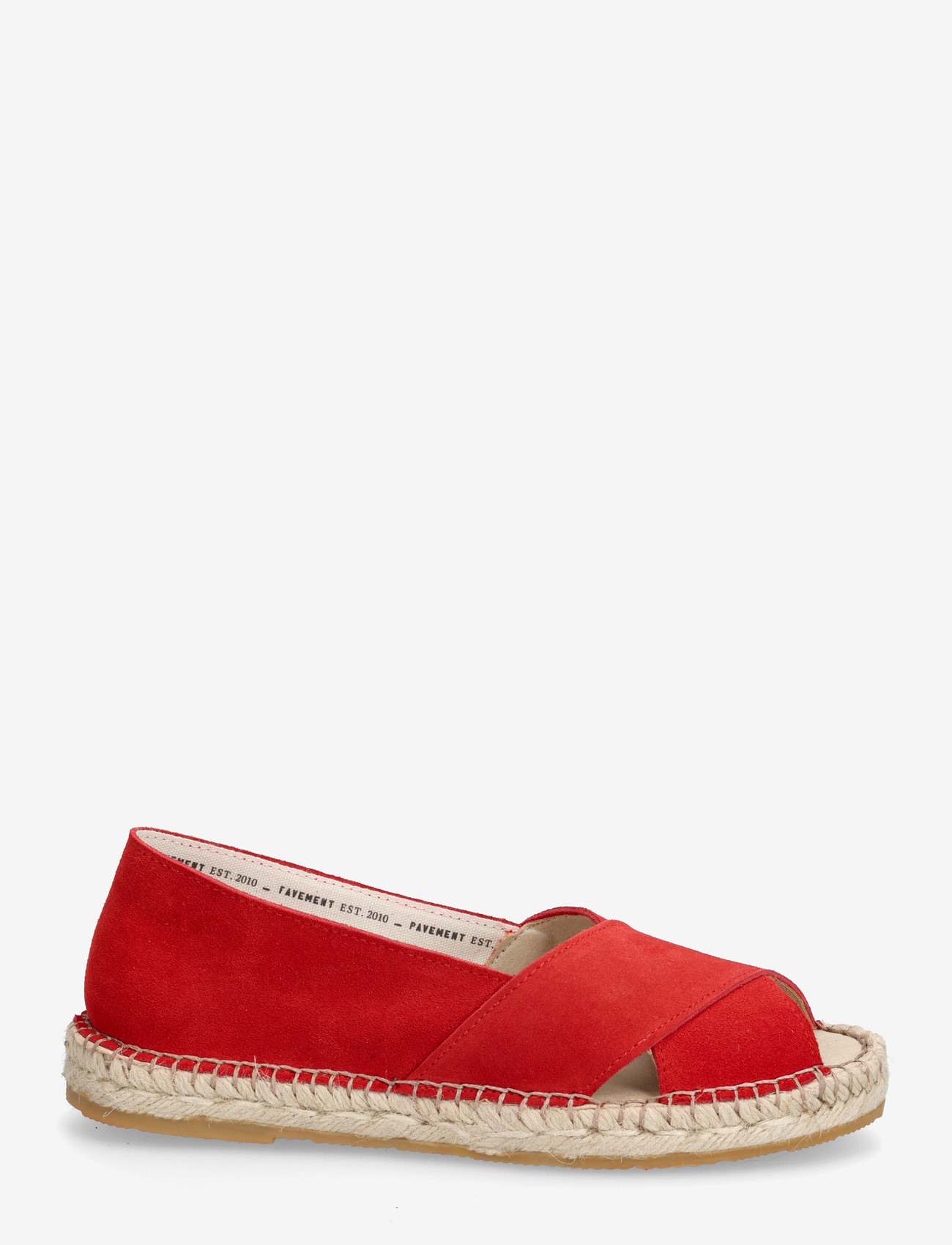 Pavement - Ginger - espadrilles - red suede - 1