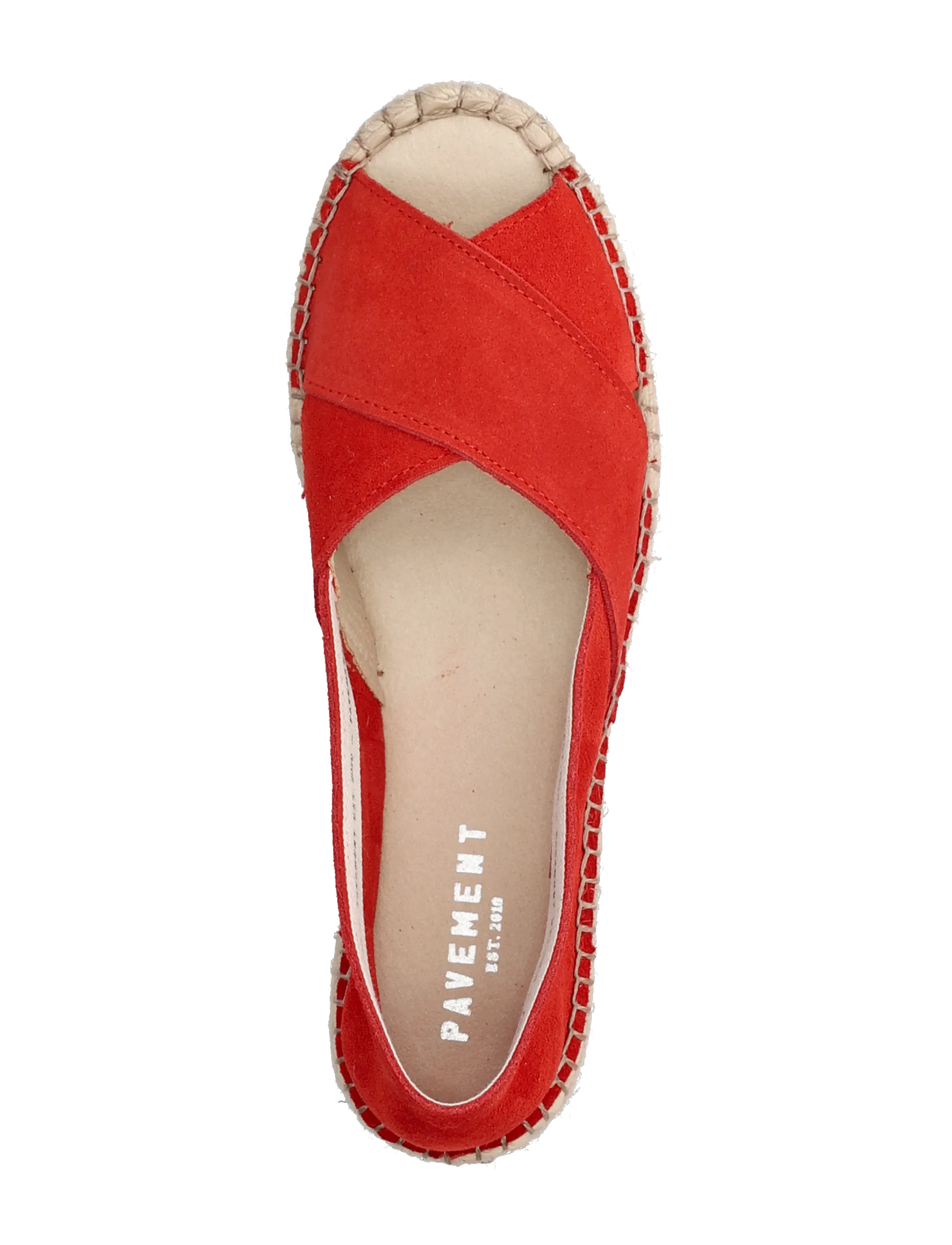 Pavement - Ginger - espadrilles - red suede - 3