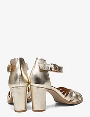 Pavement - Gillian Leather - sandaler med hæl - light gold - 4