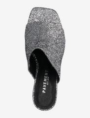 Pavement - Dede Glitter - slipons med hæl - dark silver - 3