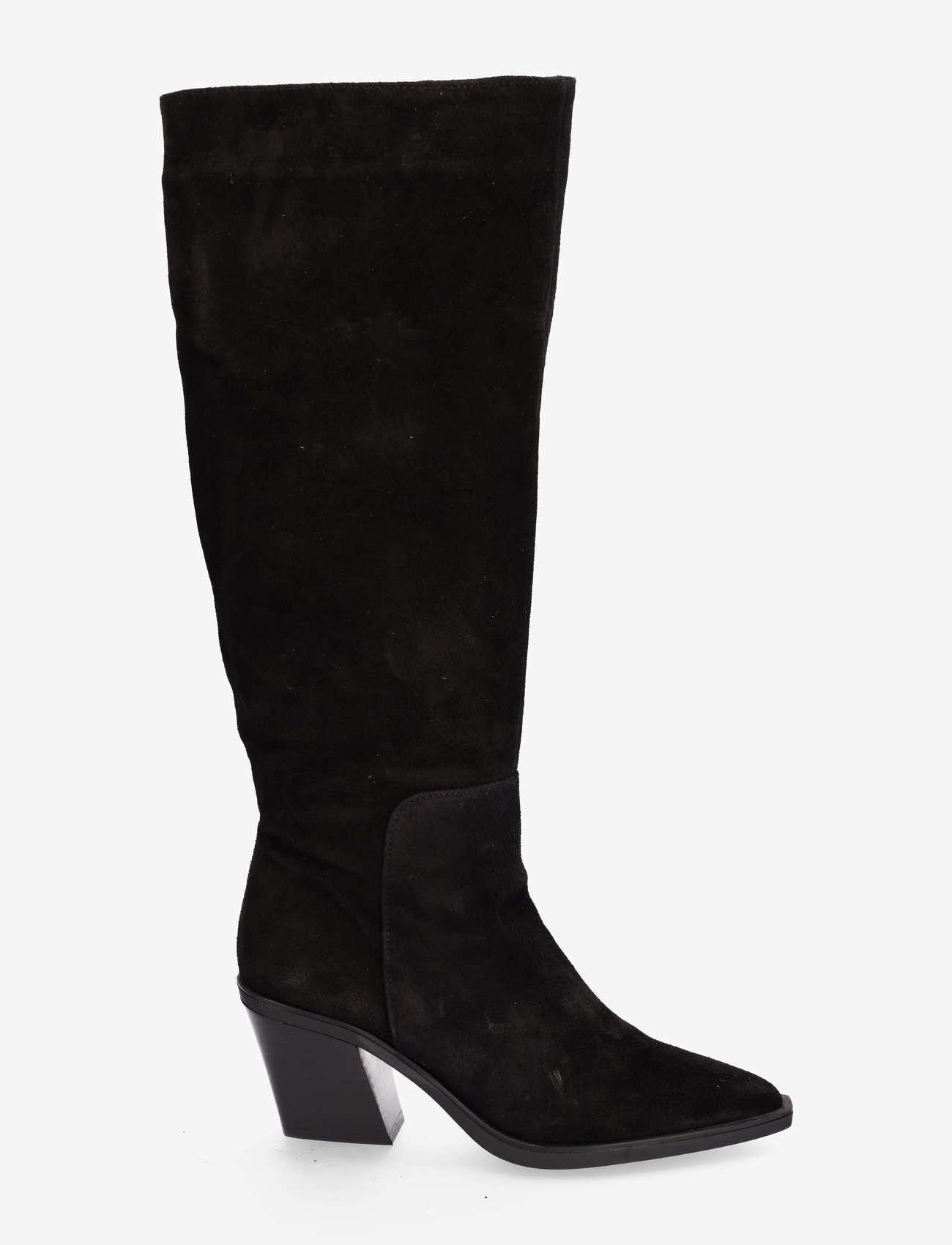 Pavement - Marthe Suede - høye boots - black suede - 1