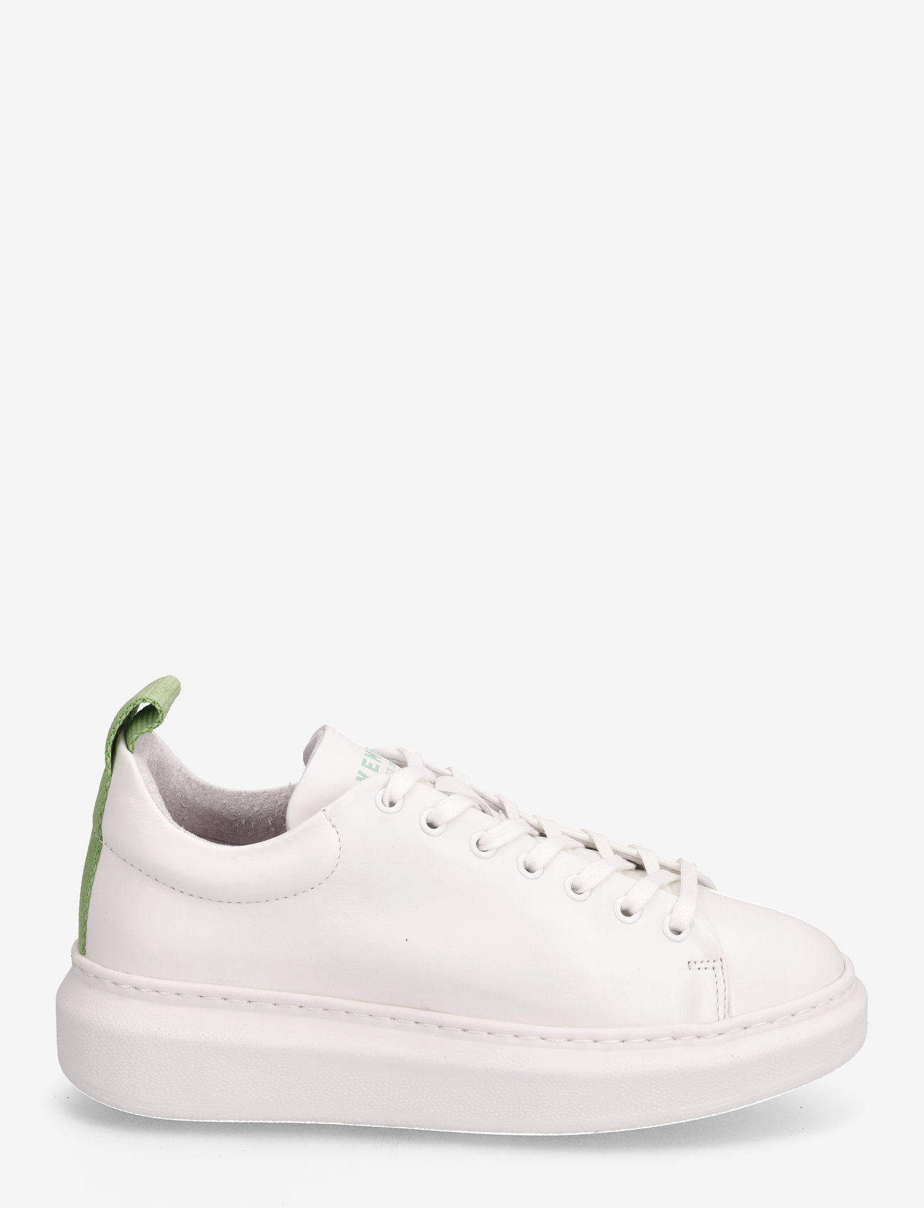 Pavement - Dee color - sportiska stila apavi ar pazeminātu potītes daļu - white/green 424 - 1
