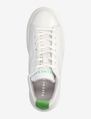 Pavement - Dee color - sportiska stila apavi ar pazeminātu potītes daļu - white/green 424 - 3