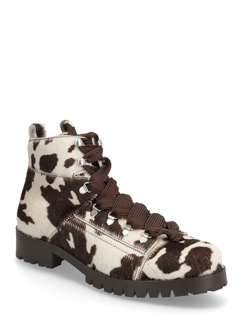 Pavement - Alice Pony - paeltega saapad - brown combo - 0