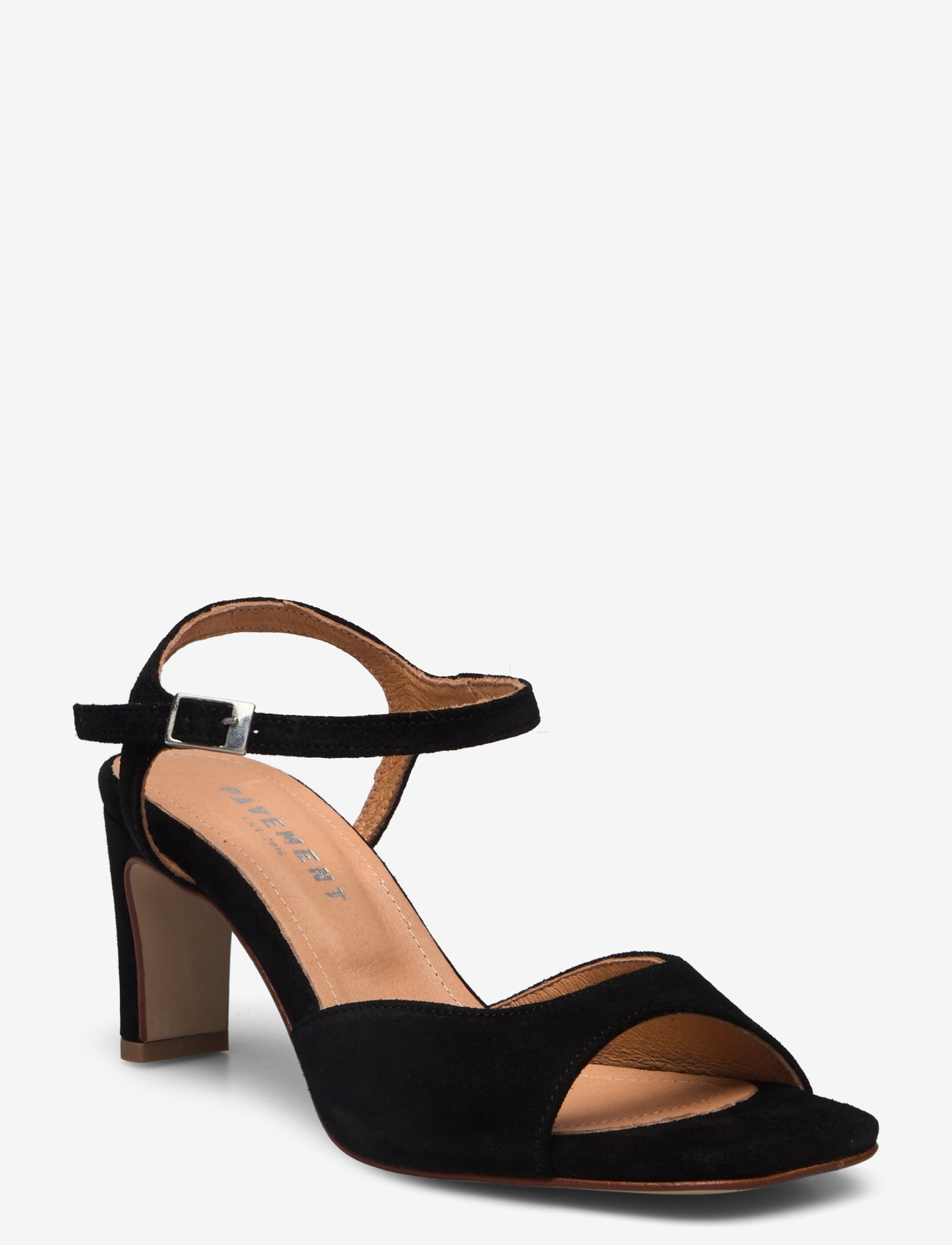 Pavement - Lula - sandaler med hæl - black suede - 0