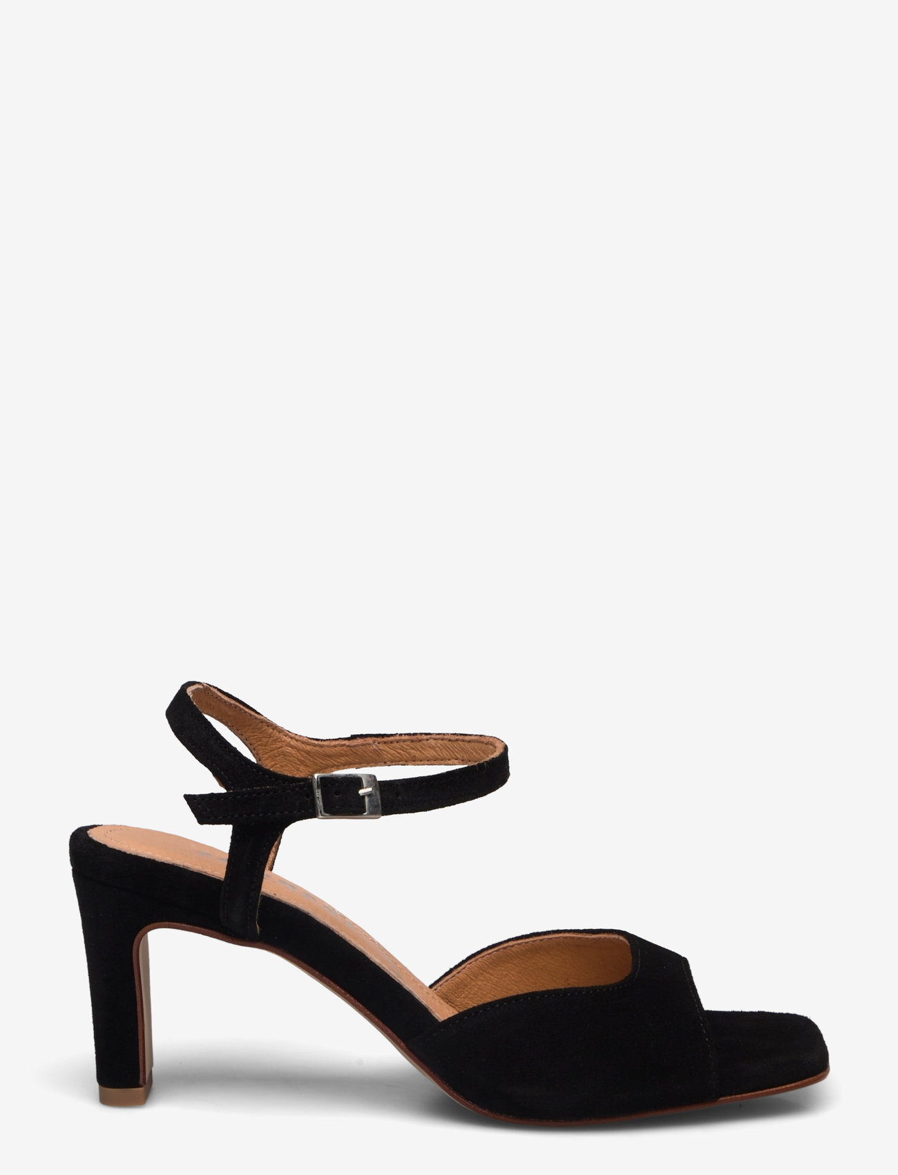 Pavement - Lula - sandaler med hæl - black suede - 1