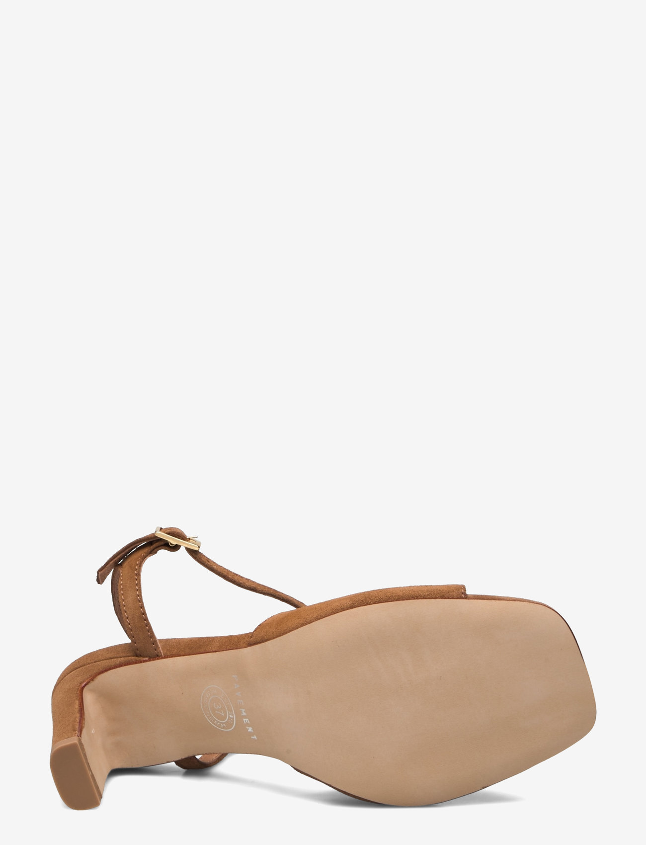 Pavement - Lula - sandaler med hæl - tan suede - 4