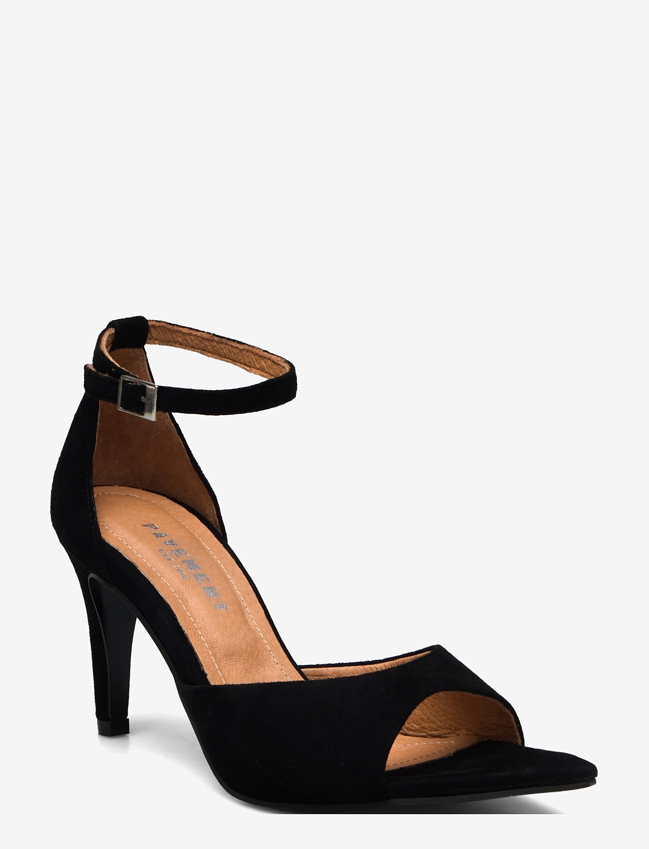 Pavement - Lucie - heeled sandals - black suede - 0