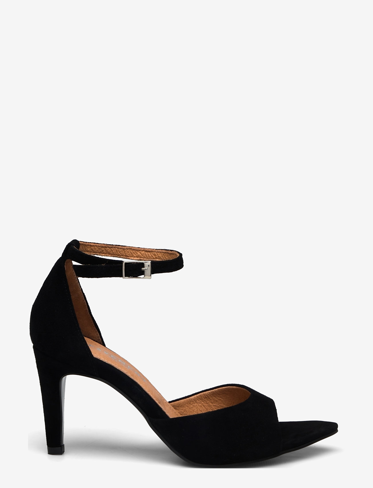 Pavement - Lucie - heeled sandals - black suede - 1