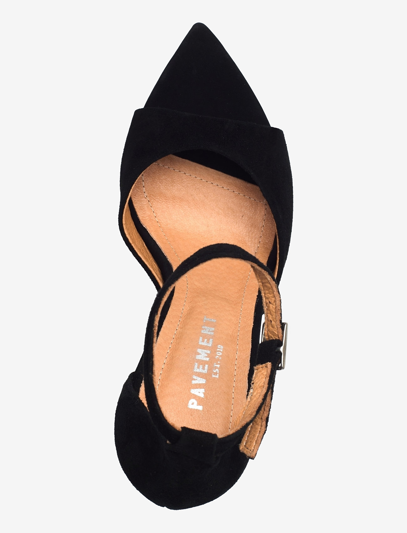 Pavement - Lucie - heeled sandals - black suede - 3