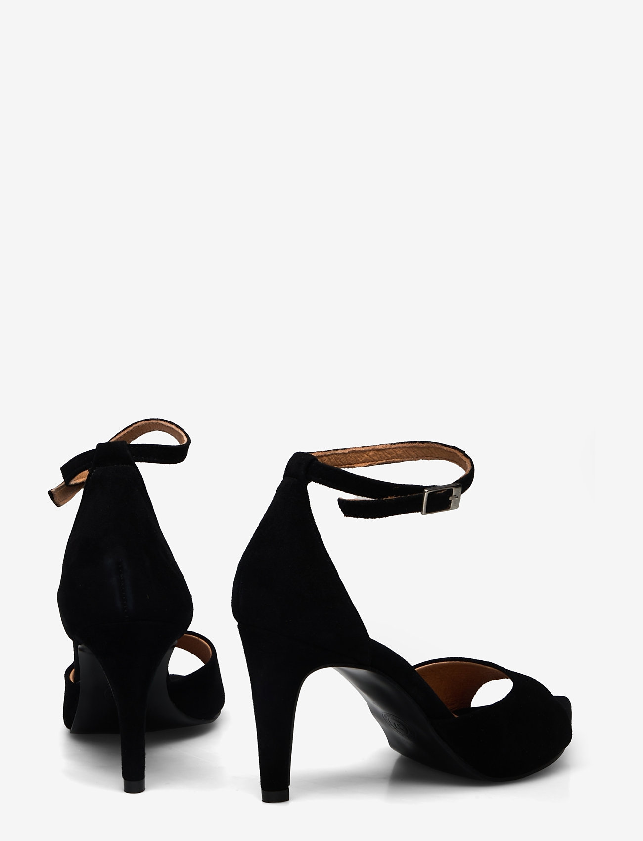Pavement - Lucie - heeled sandals - black suede - 4