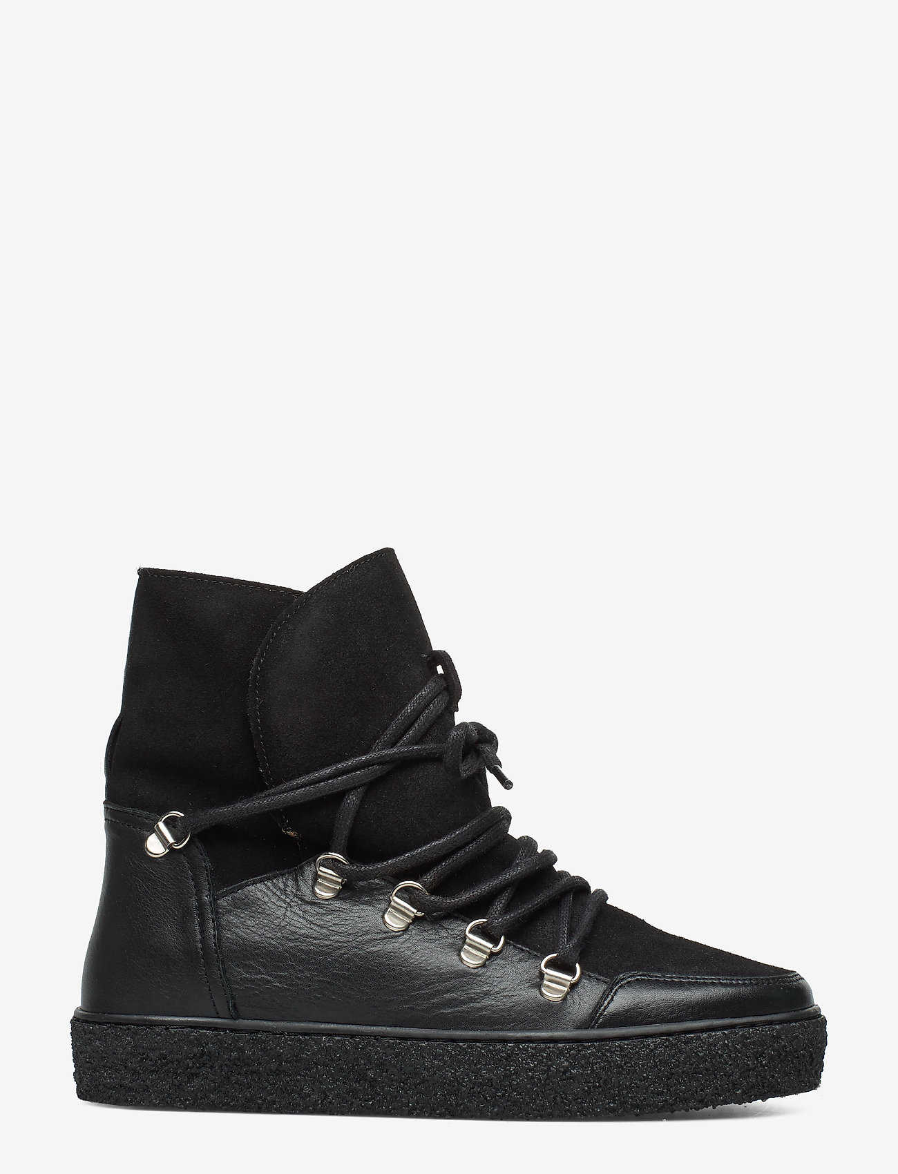Pavement - Lola wool - laced boots - black/black - 1